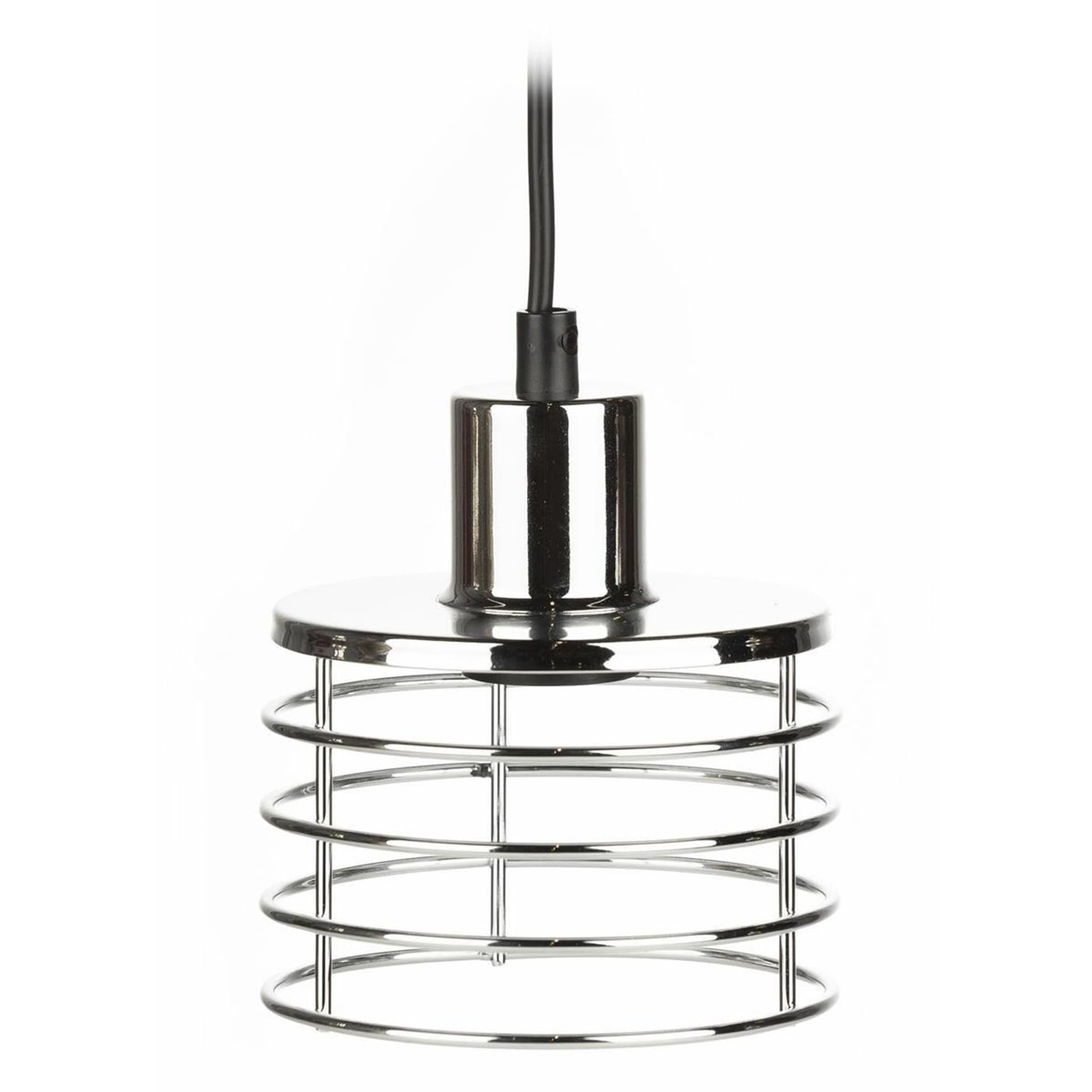 

Lampa wisząca LondonStyle 12 cm srebrna