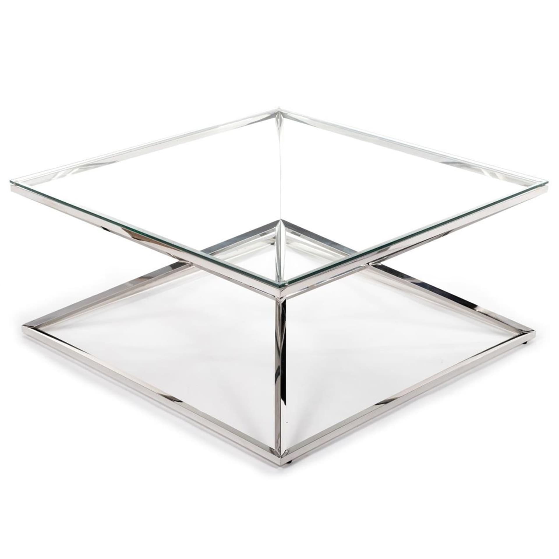 

Stolik kawowy Diamanto Silver 100 cm