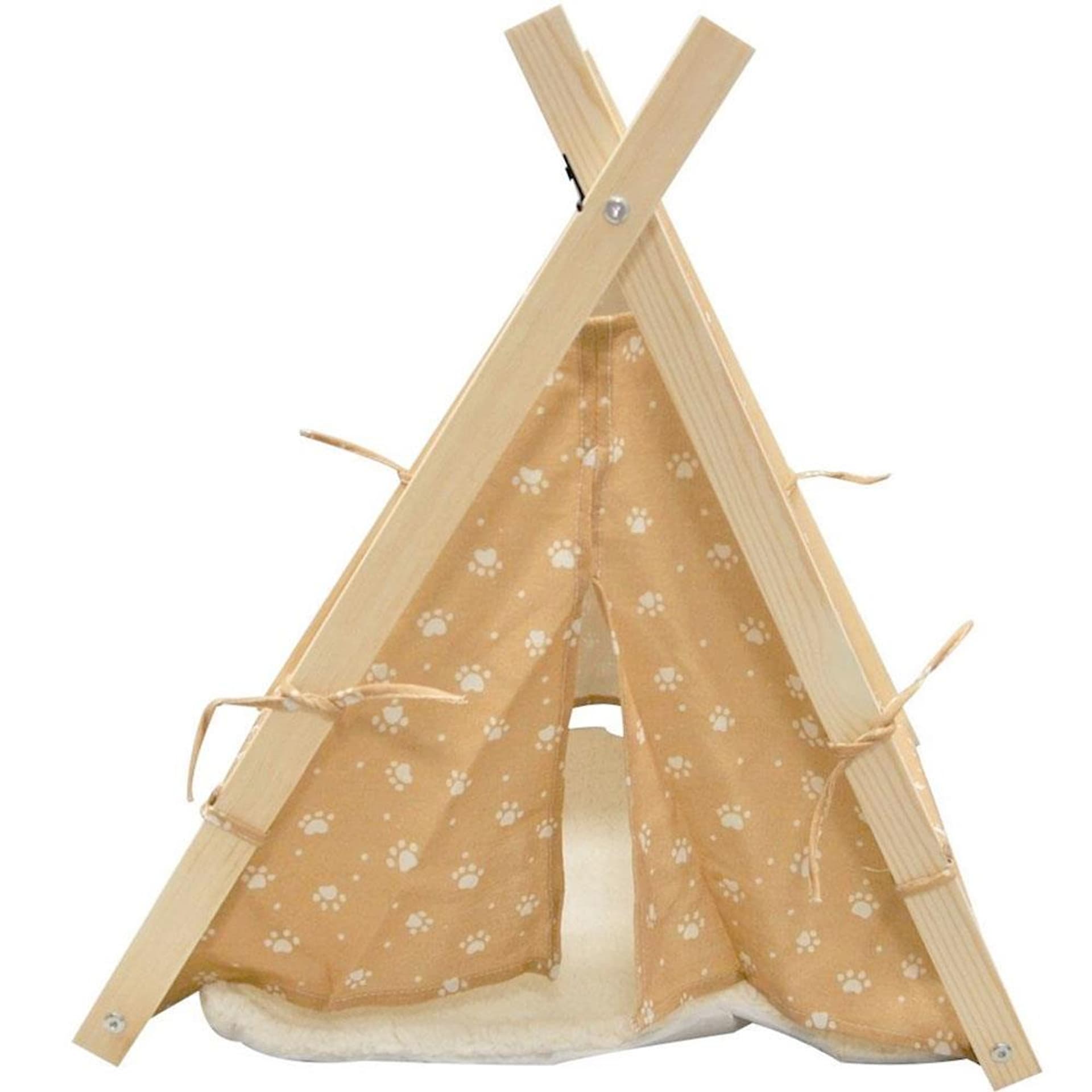 

Namiot Tipi dla kota lub psa wzór Łapki
