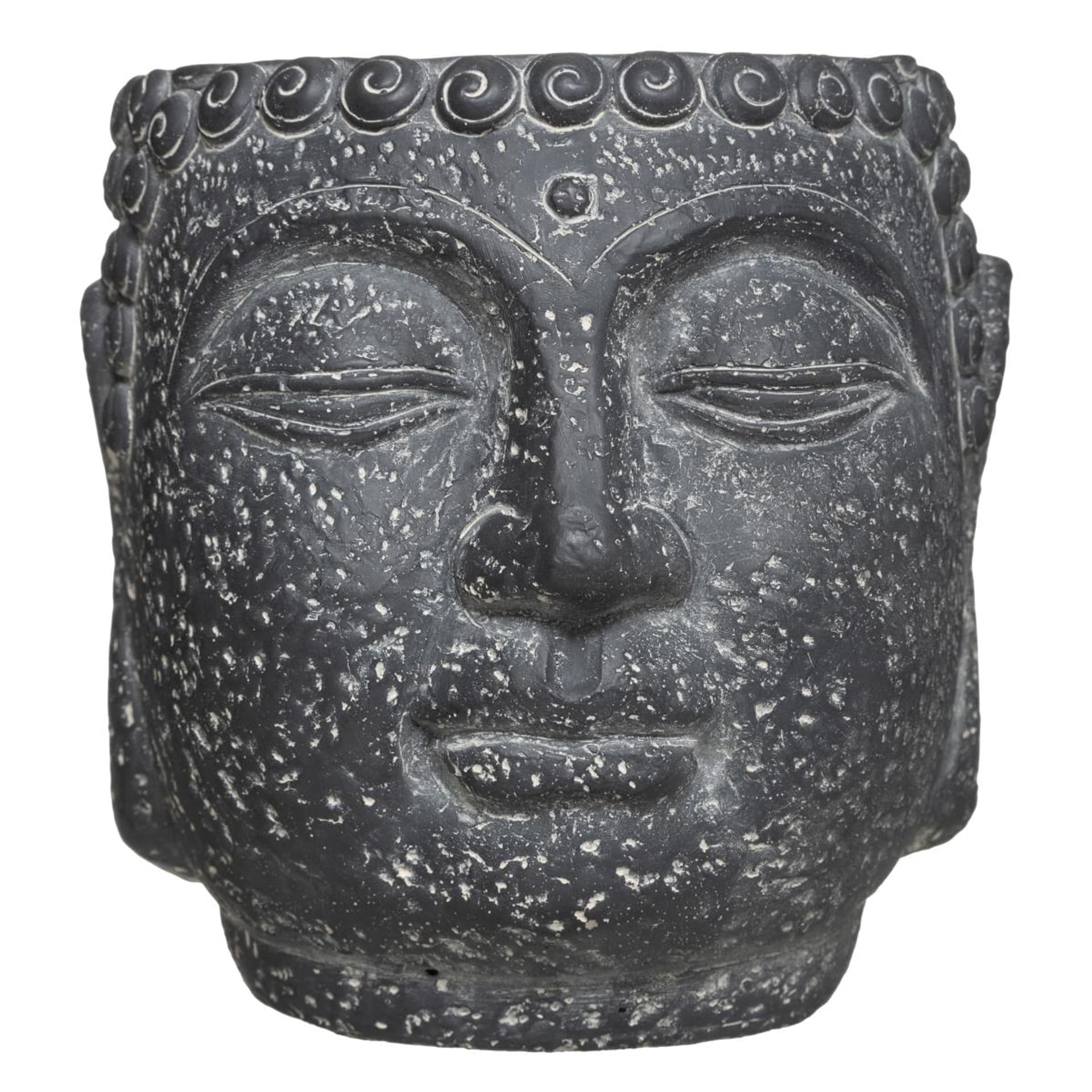 

Cementowa doniczka Budda antracytowa