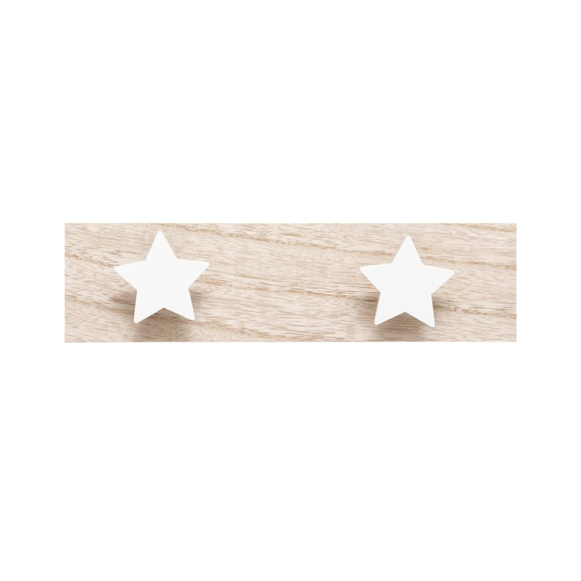 

Dziecięcy wieszak z 4 haczykami Stars