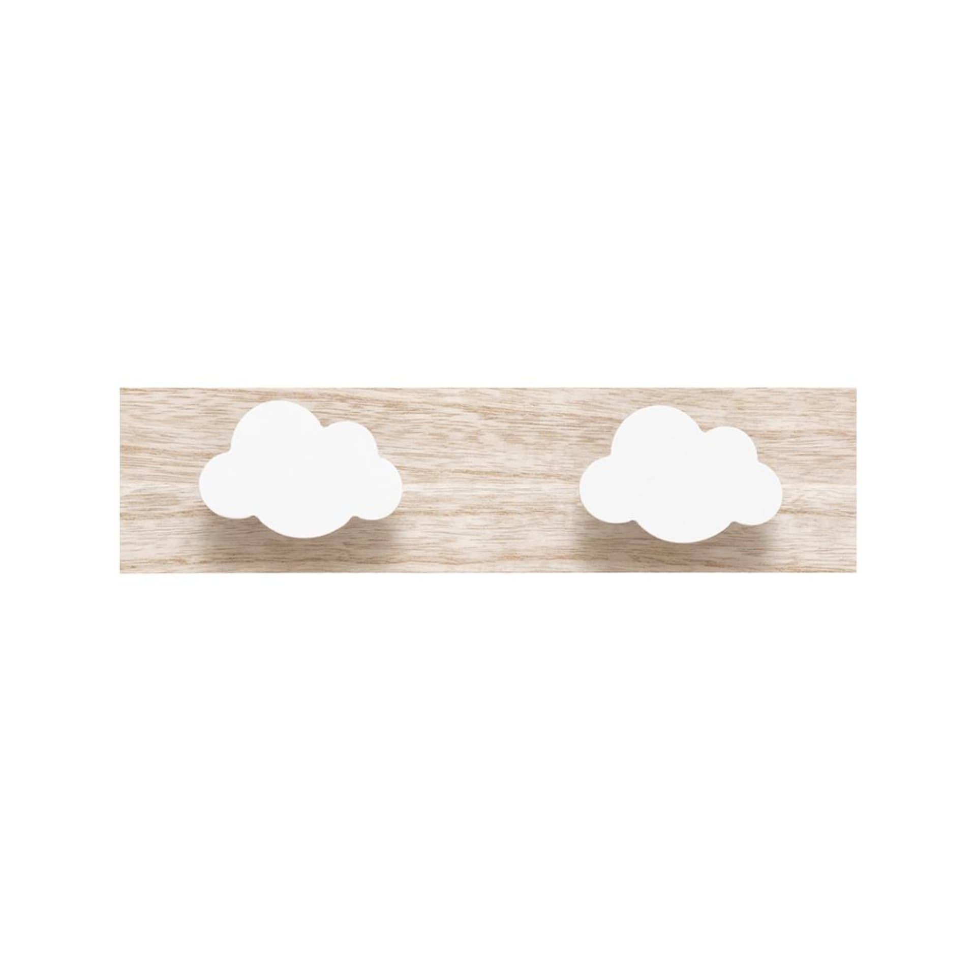 

Dziecięcy wieszak z 4 haczykami Clouds