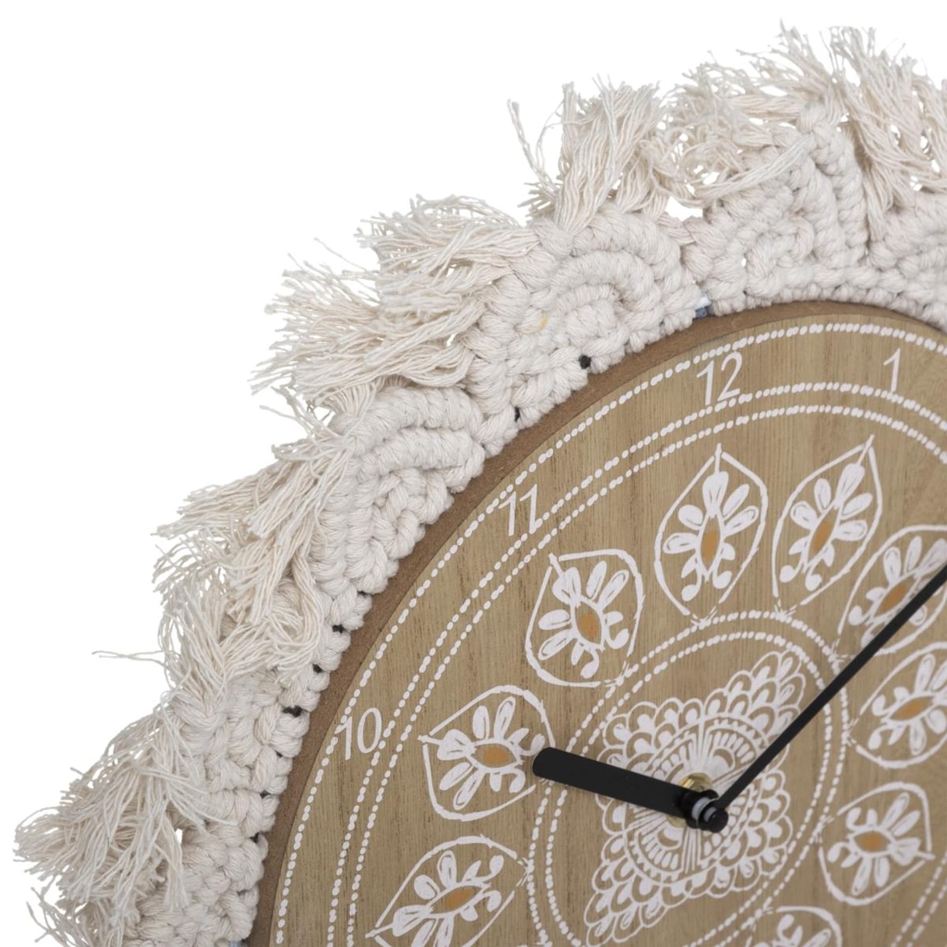 

Zegar ścienny Macrame 38 cm