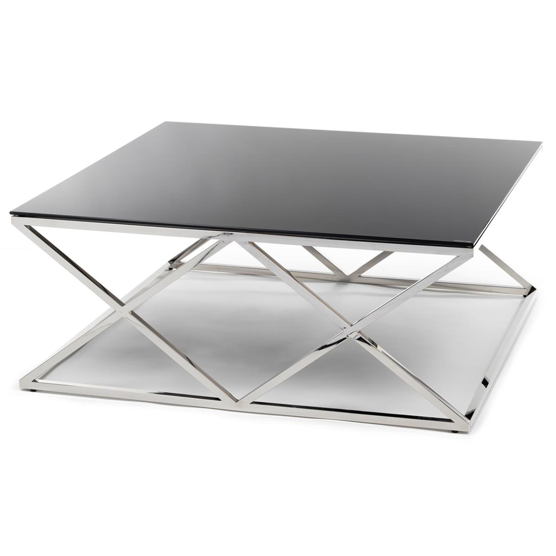 

Stolik kawowy Timantti Silver Black 110