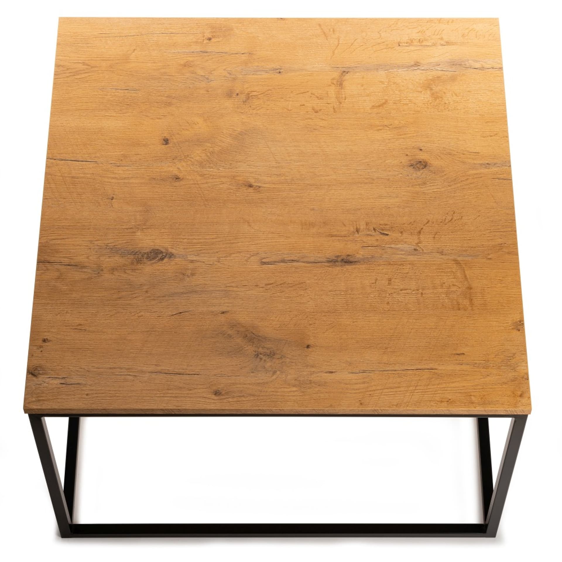 

Stolik kawowy QUAD 80x80 cm industrialny
