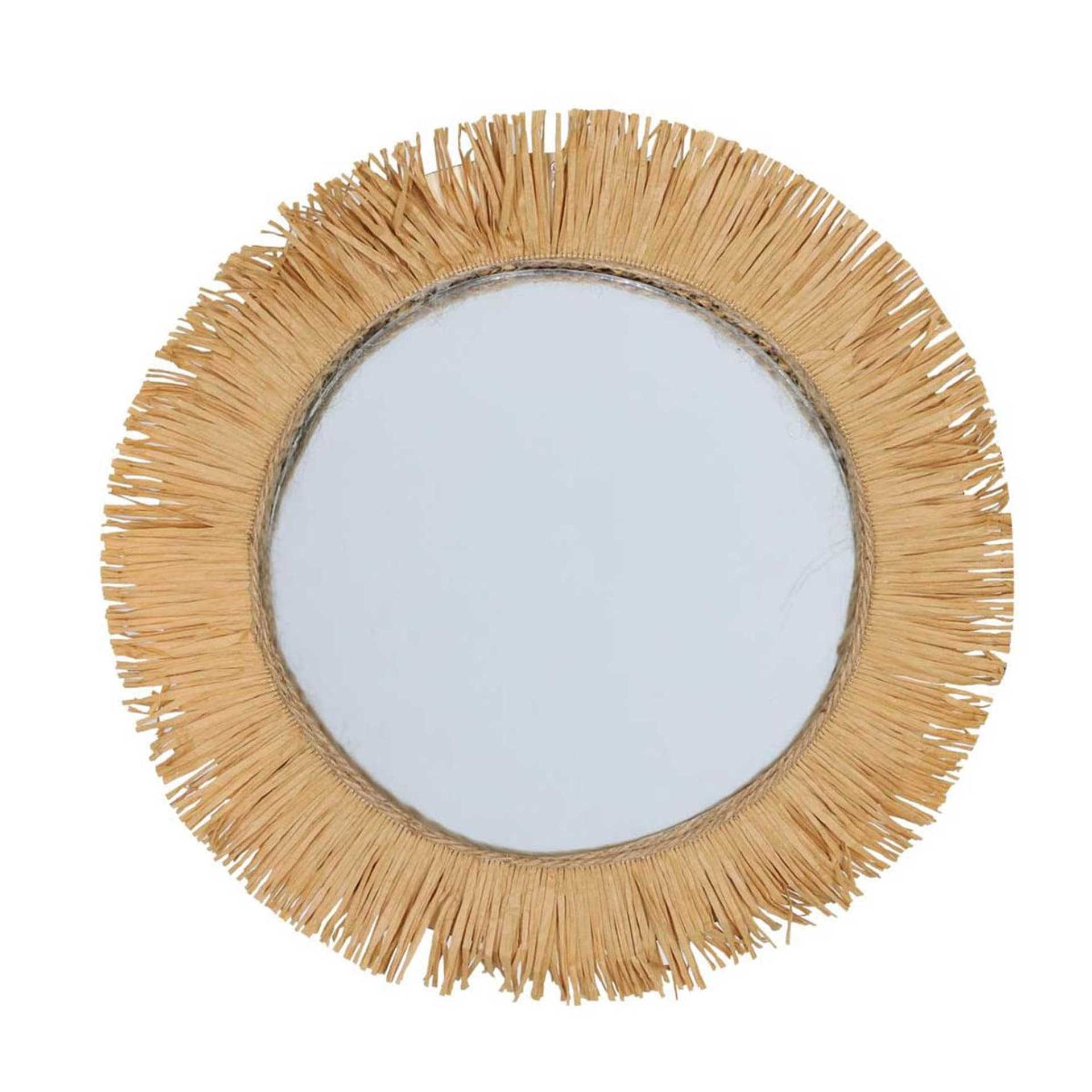 

Lustro dekoracyjne z trawy morskiej, 56 cm