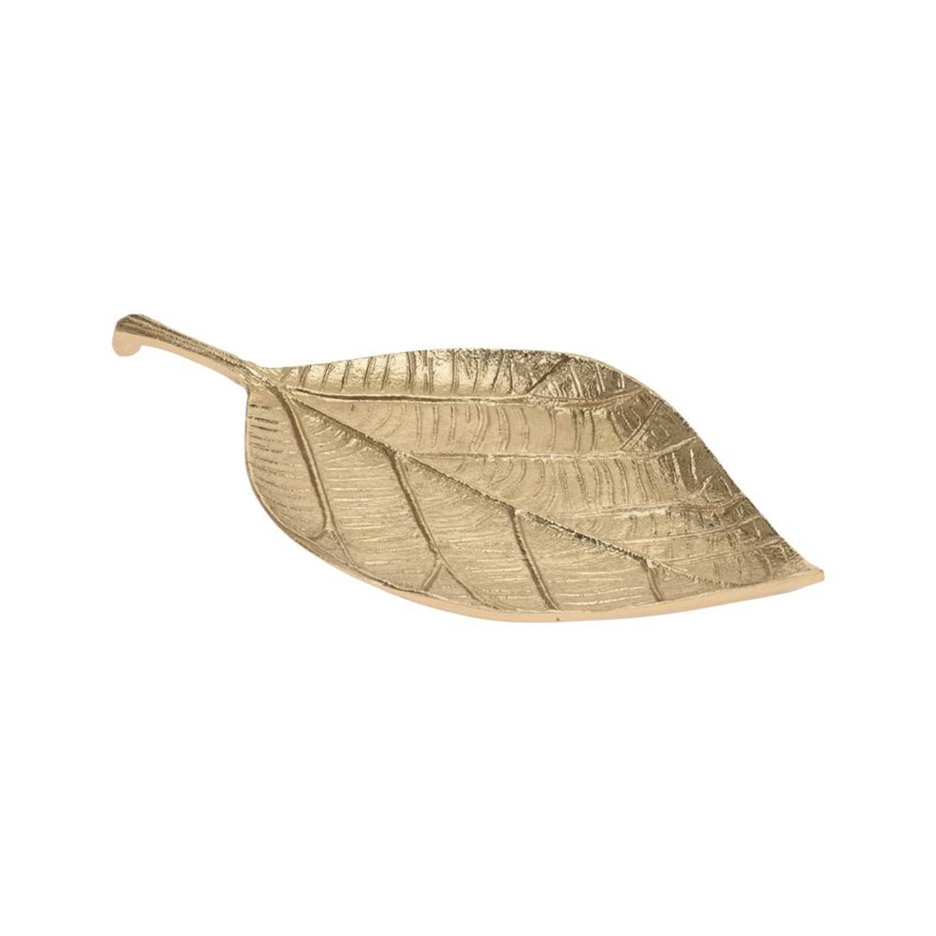 

Patera liść złota 30x15 cm
