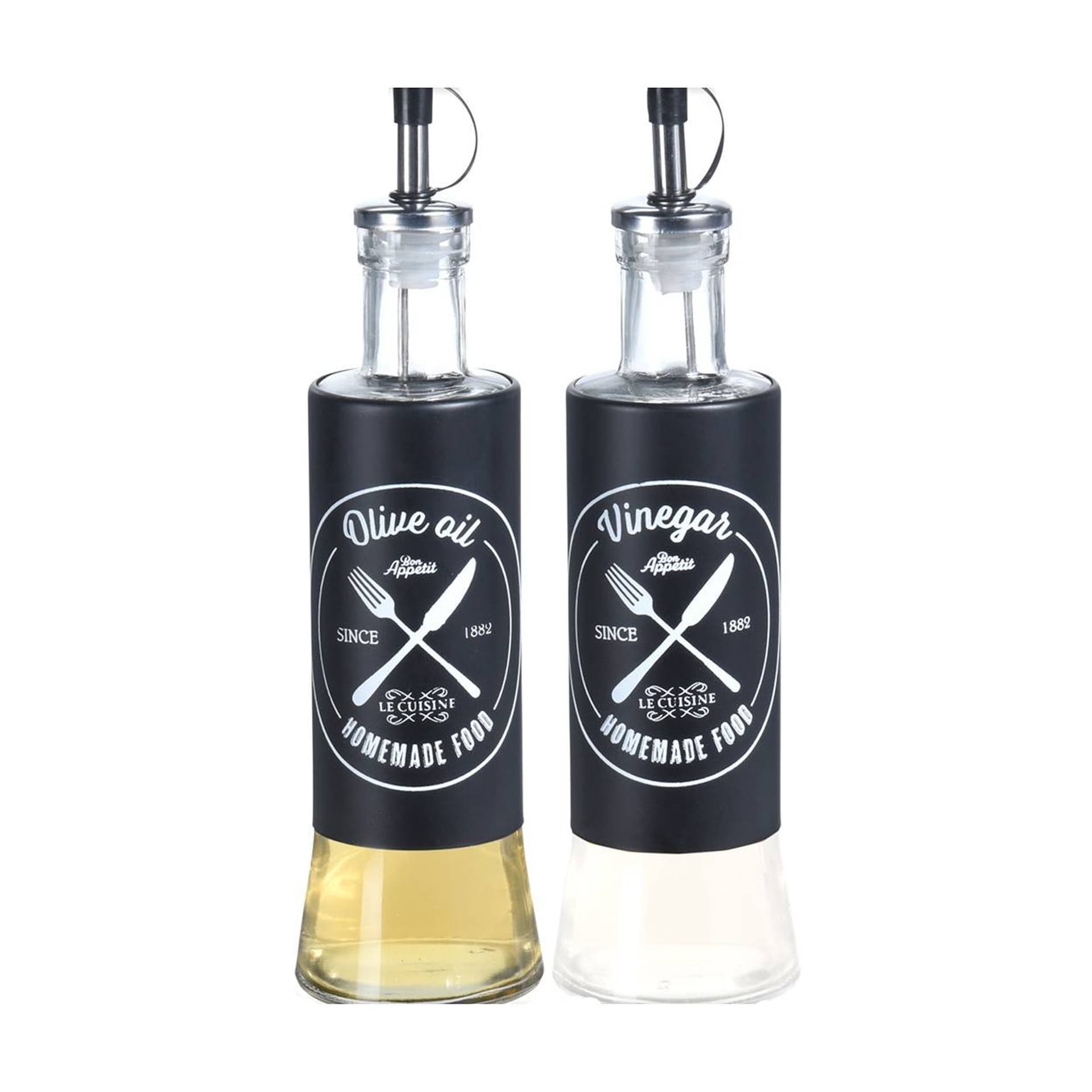 

Butelka szklana na oliwę i ocet 2x300 ml