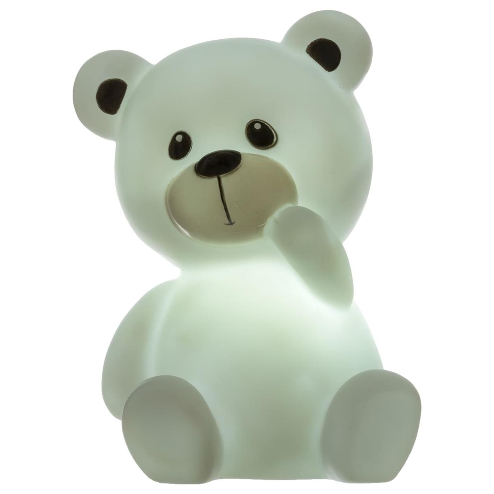 

Lampka LED dla dzieci Miś biała