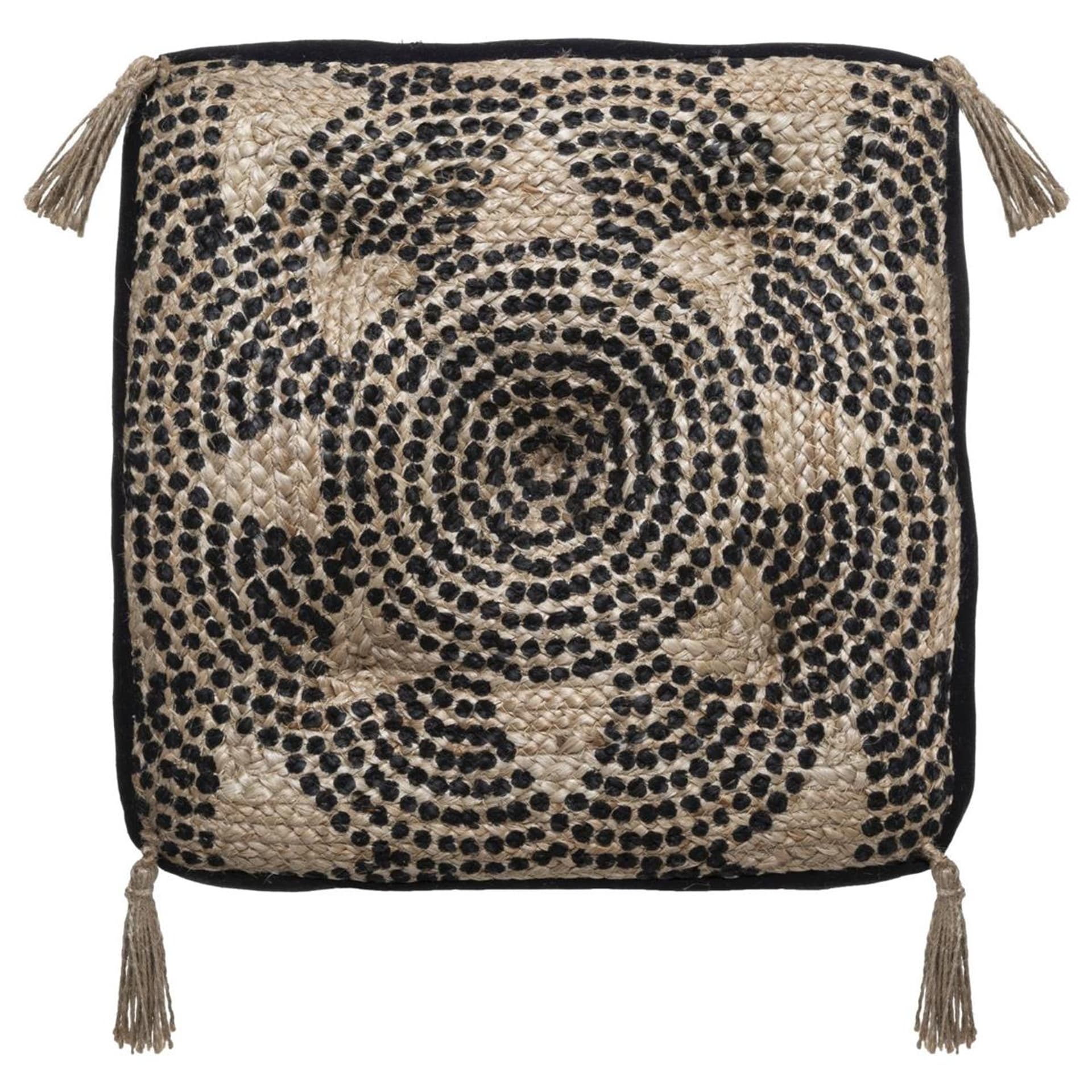 

Jutowa poduszka do siedzenia Mandala