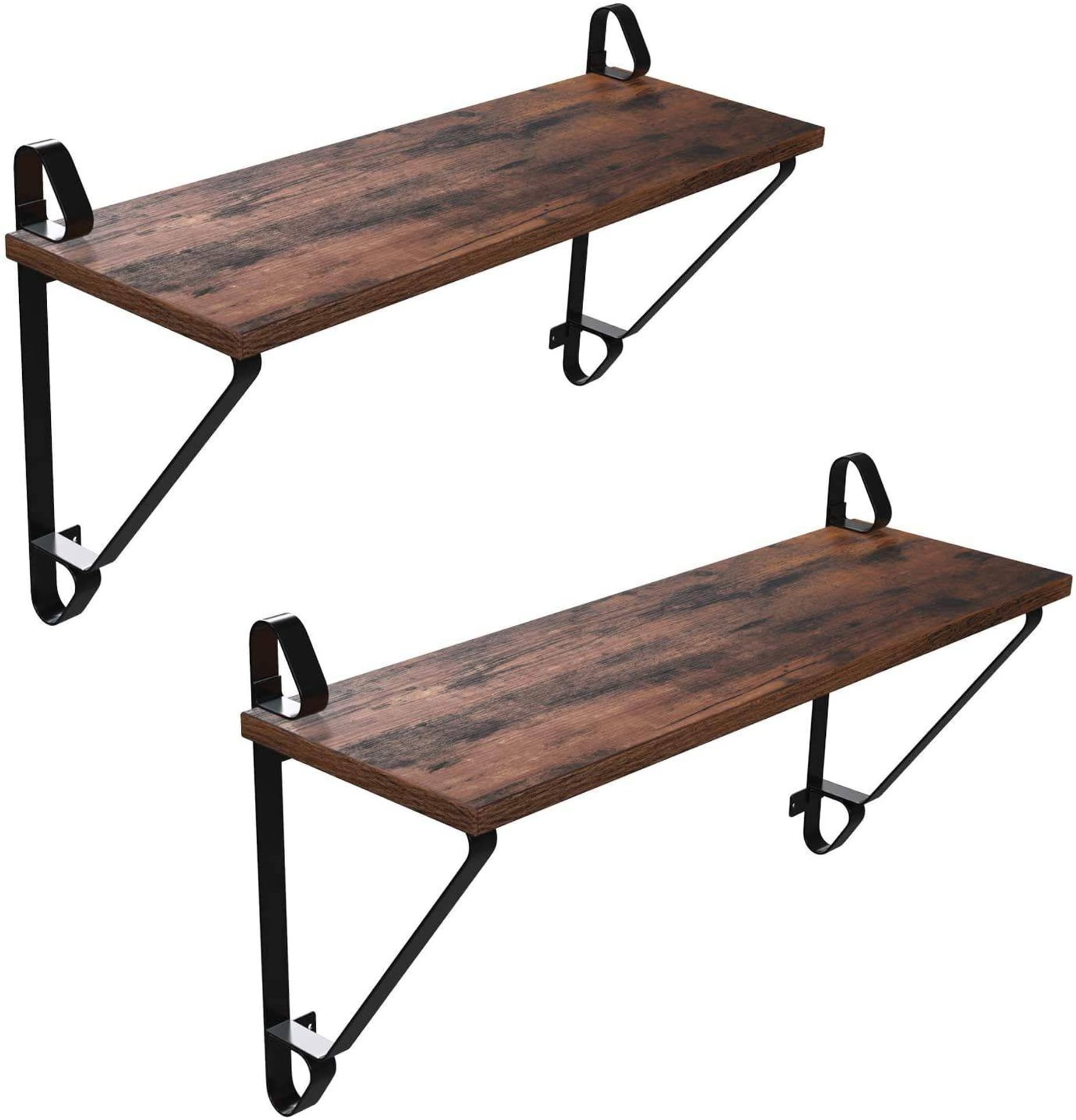 

Zestaw 2x półek na ubrania LOFT metal 60 cm