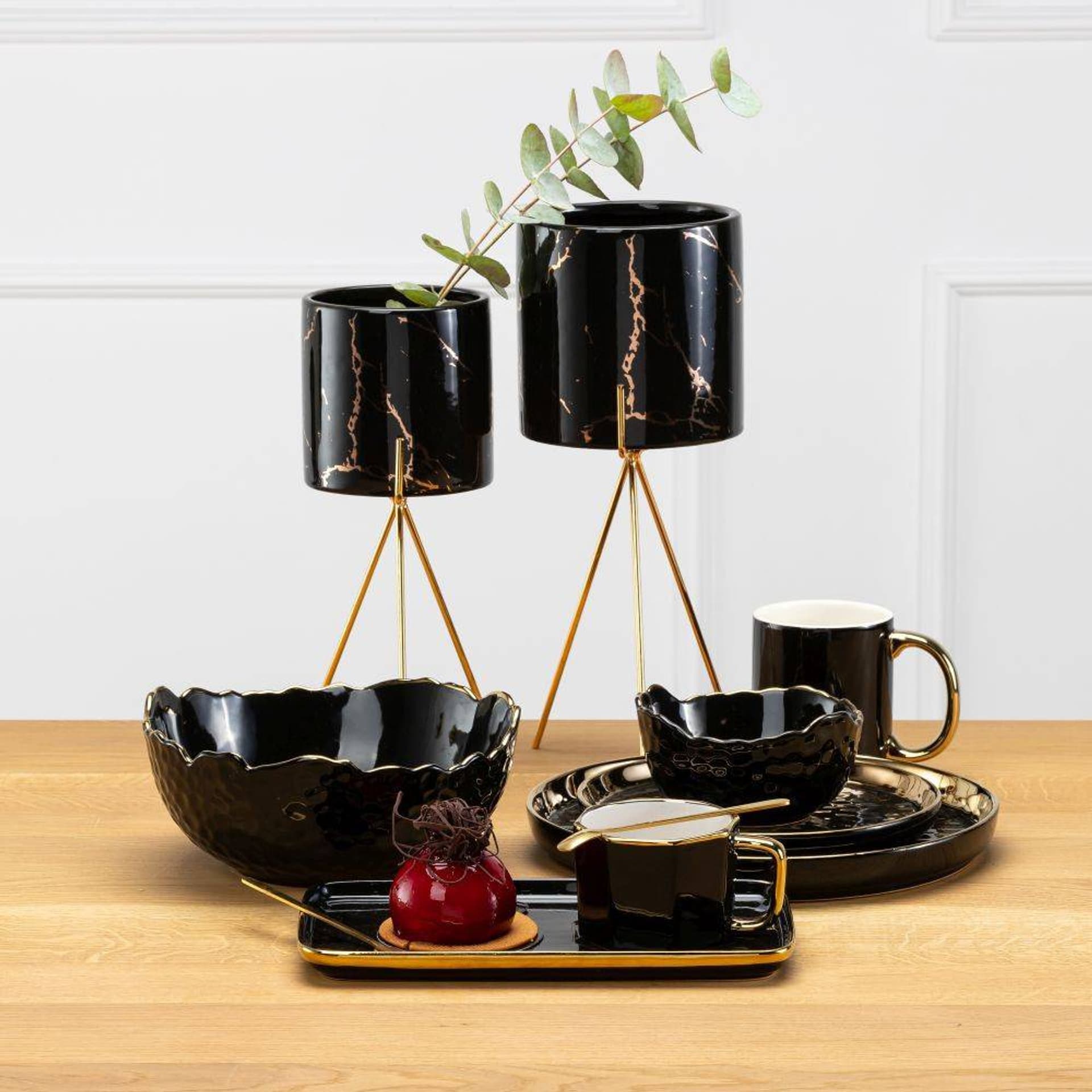 

Salaterka ceramiczna Tigella Black 13 cm