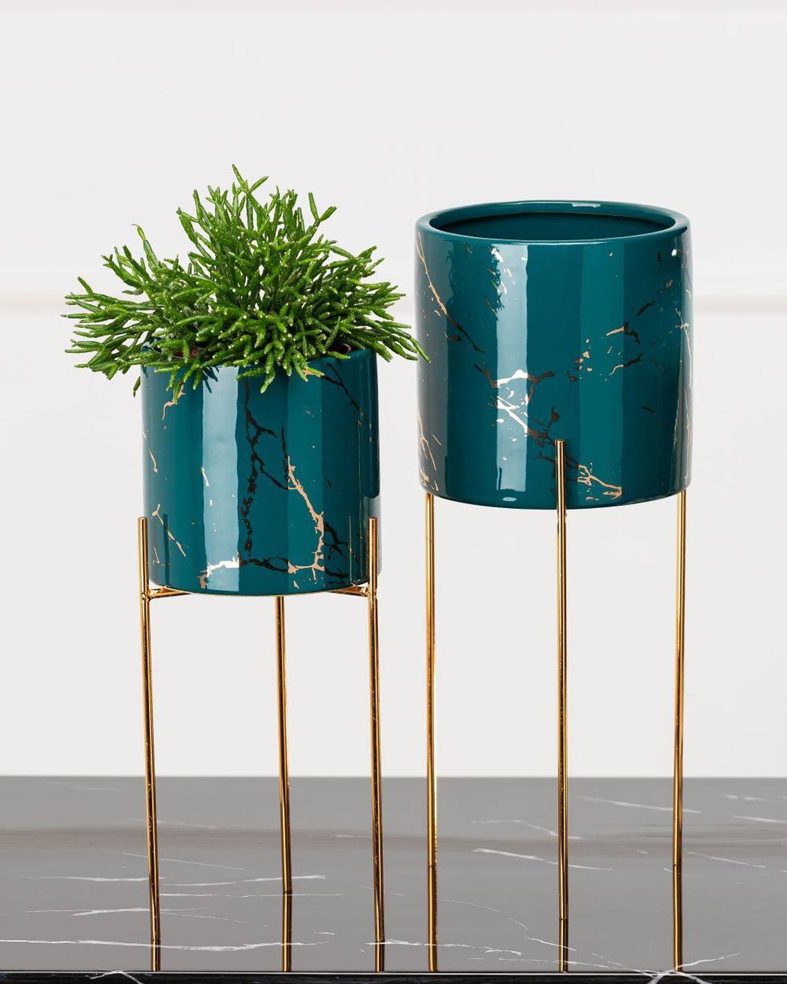 

Doniczka Nila Green 27,5 cm