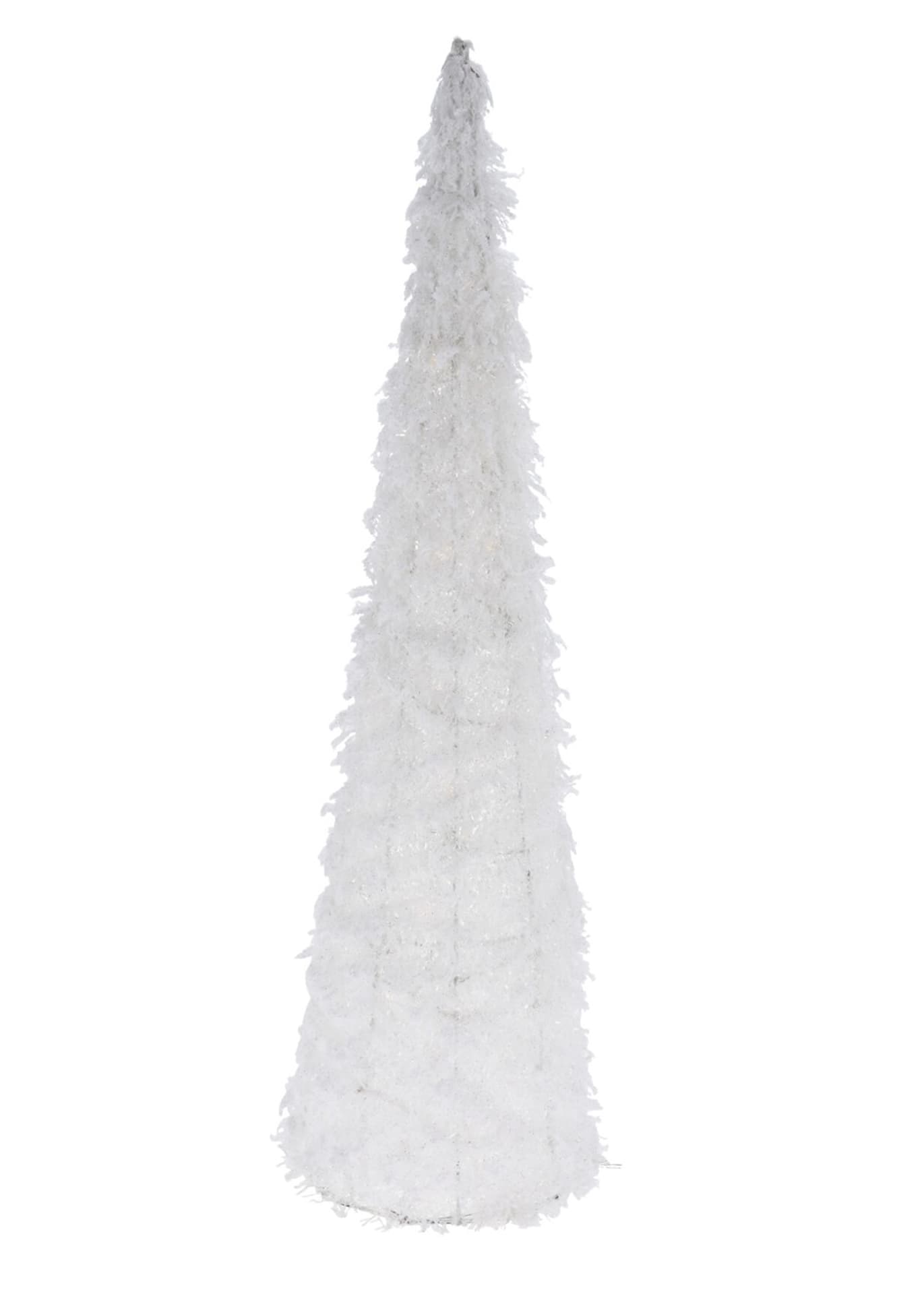 

Choinka led stożek biała 60 cm