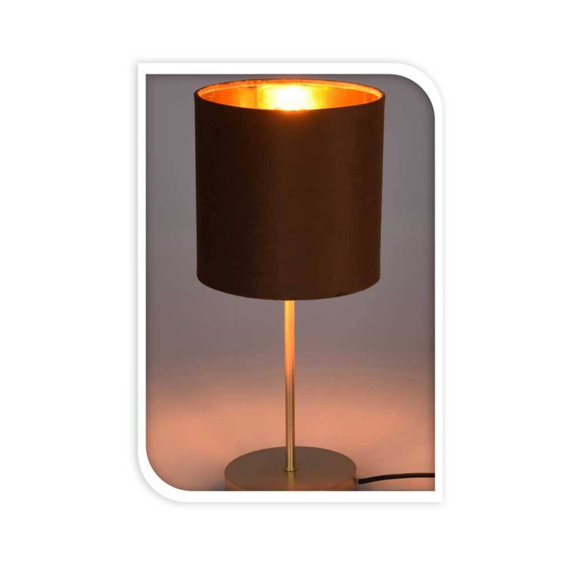 

Lampa stołowa złoto brązowa 42 cm