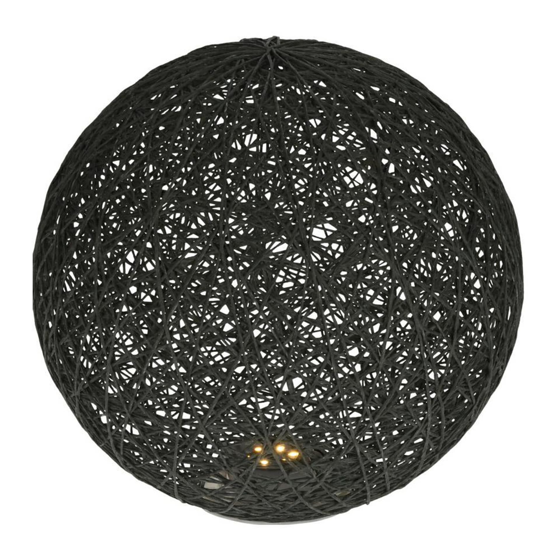 

Lampka ozdobna Kula Led szara 20 cm