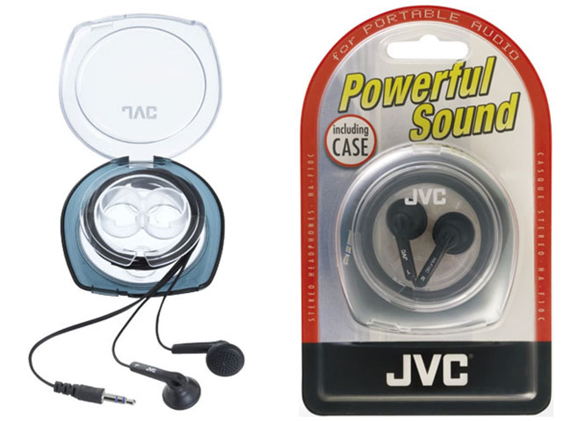 

Słuchawki douszne JVC HA-F10C