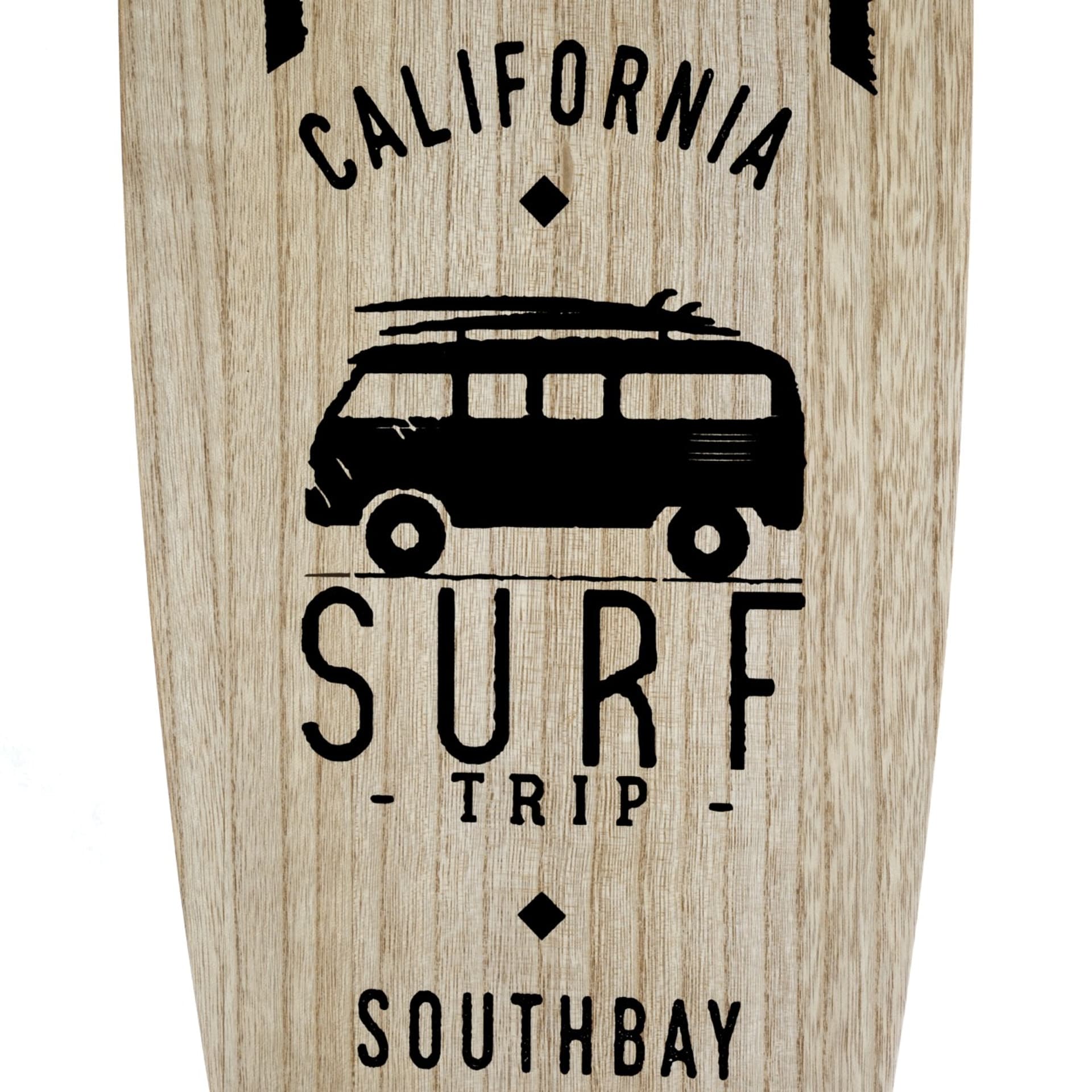 

Ozdoba ścienna Surf Board czarna