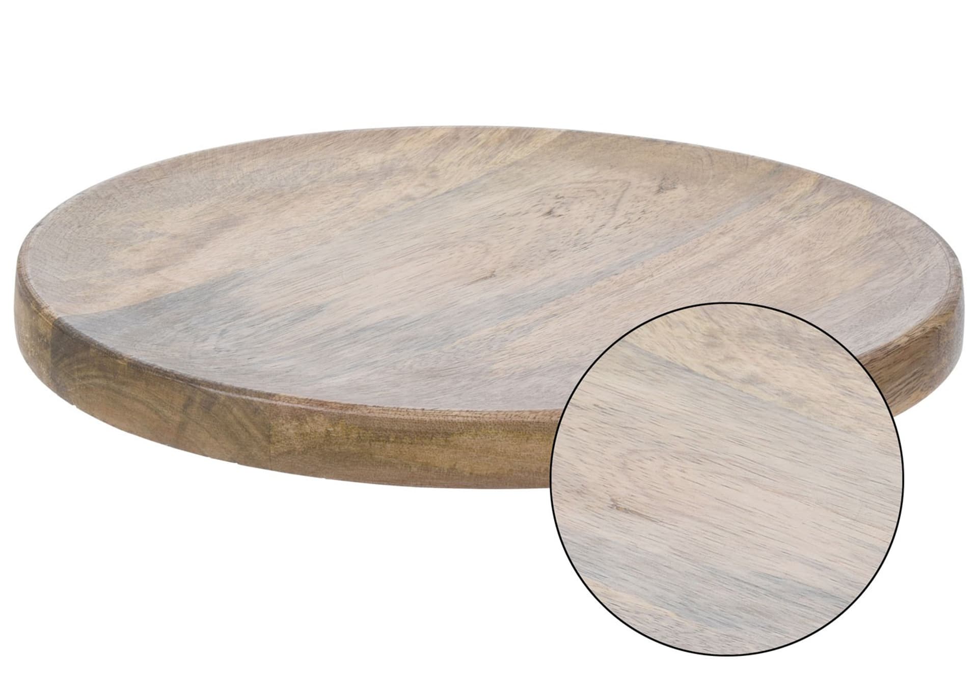 

Patera okrągła drewno Mango 30 cm