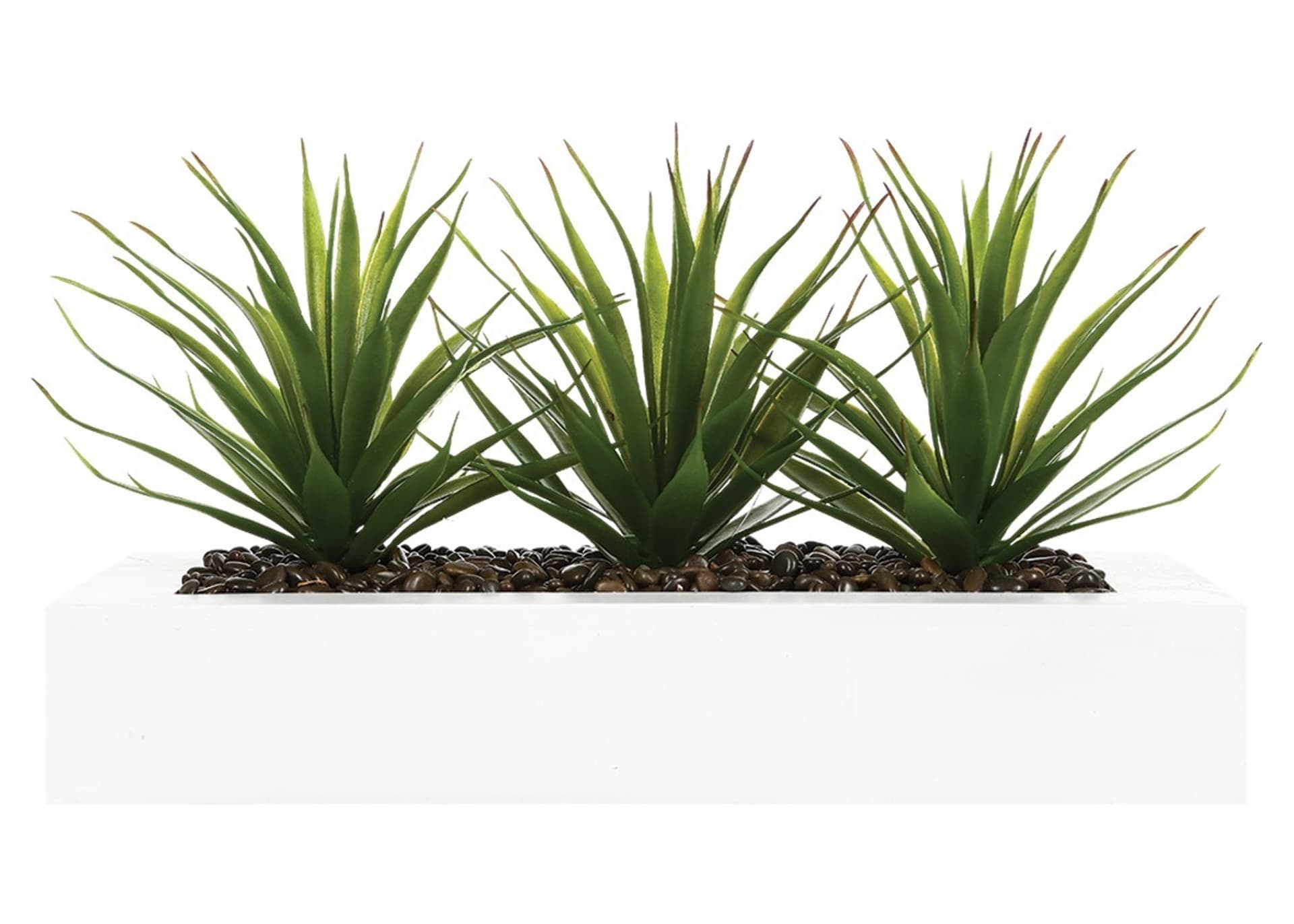 

Aloes 3 sztuki sztuczne w donicy