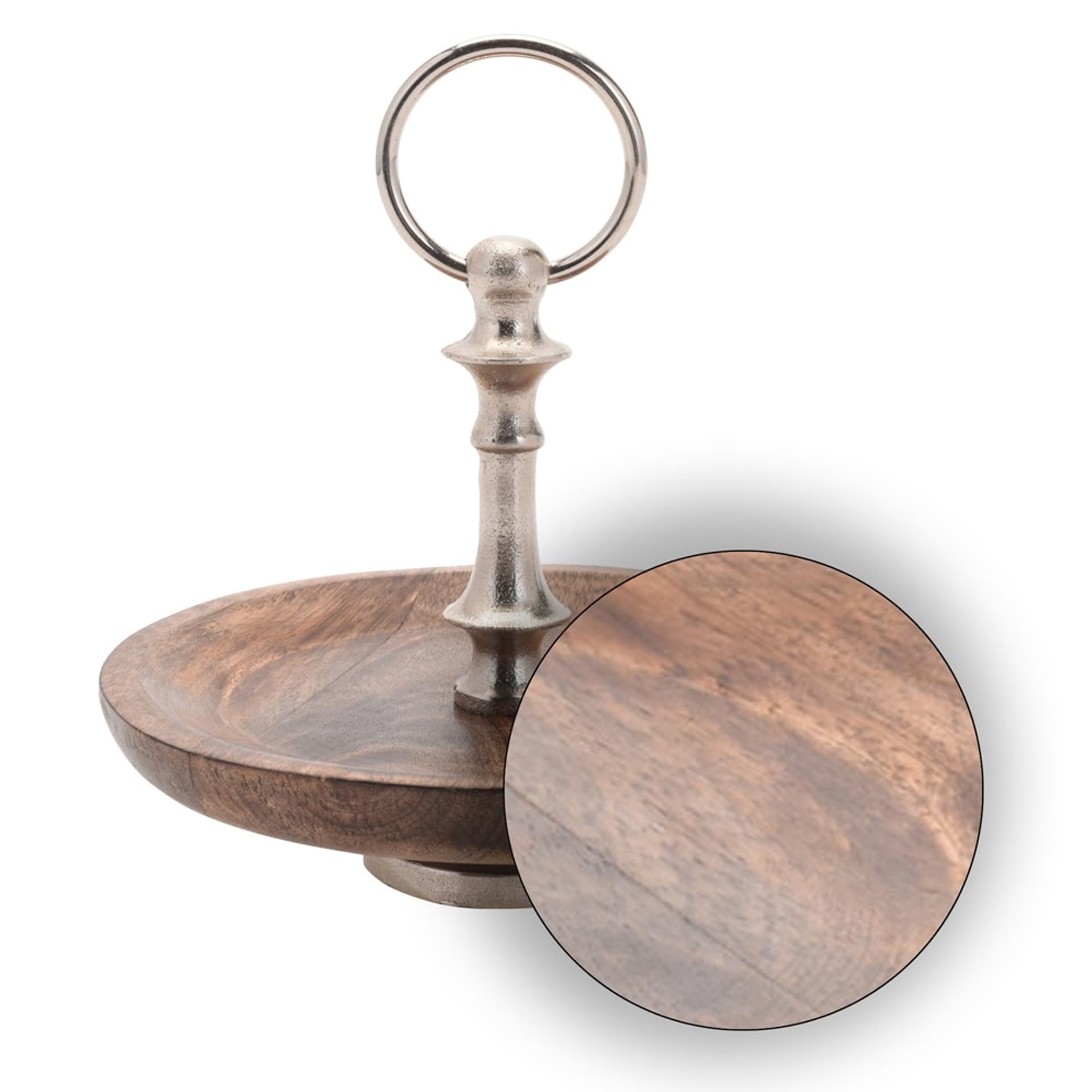 

Patera na ciasto drewno mango 16 cm