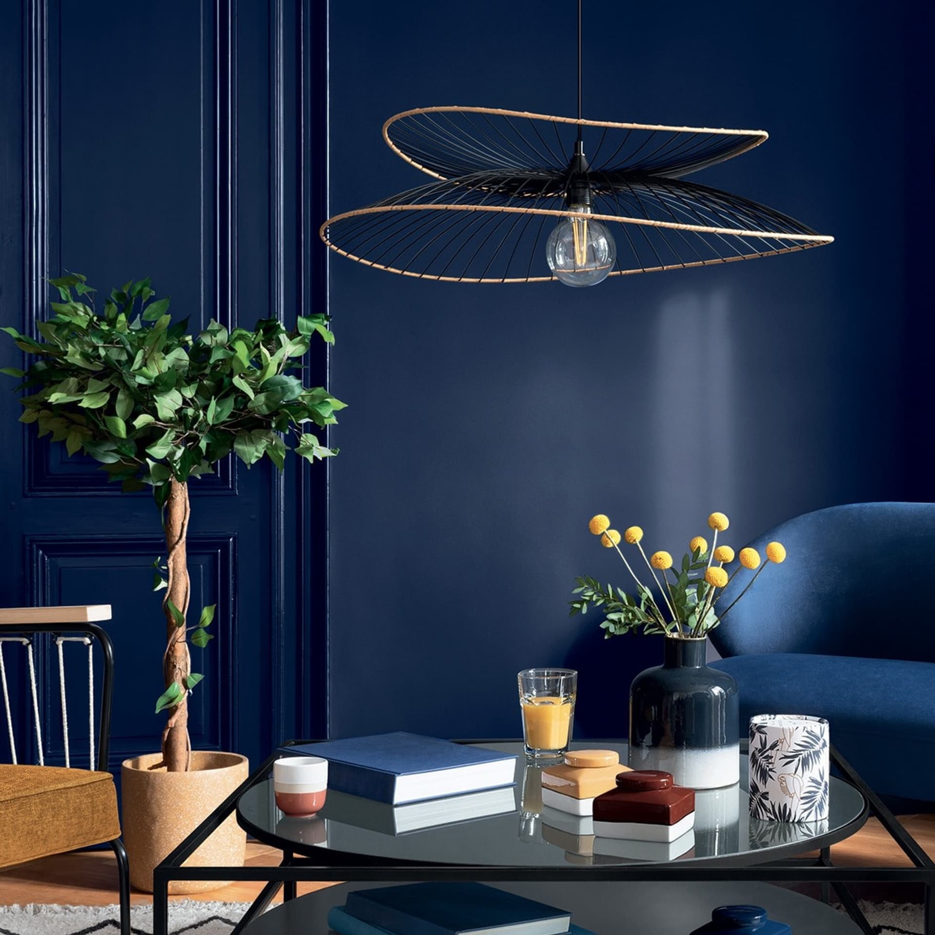 

Lampa wisząca Alara Black 70 cm