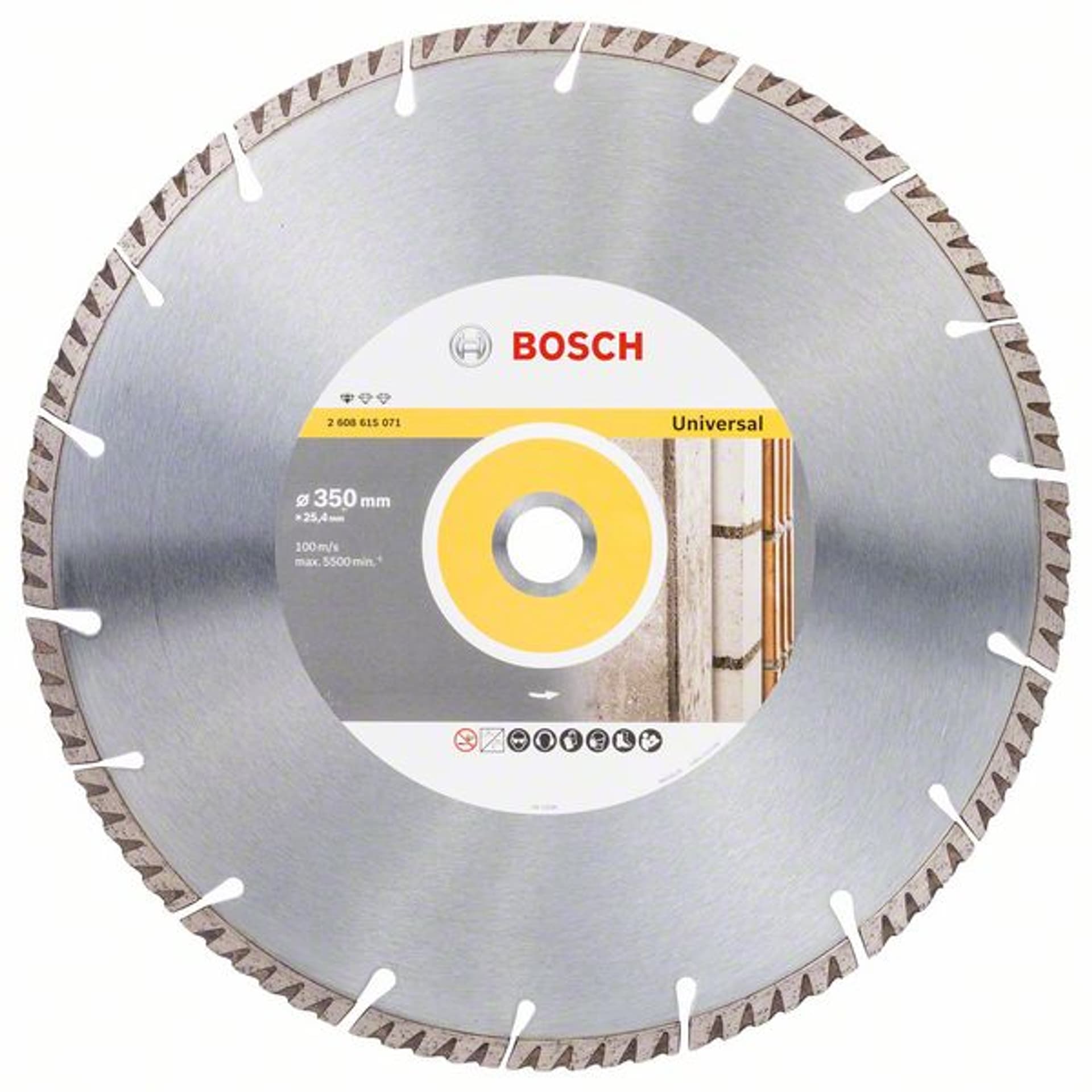 

TARCZA DIAMENTOWA BUDOWLANA S4U 350MM
