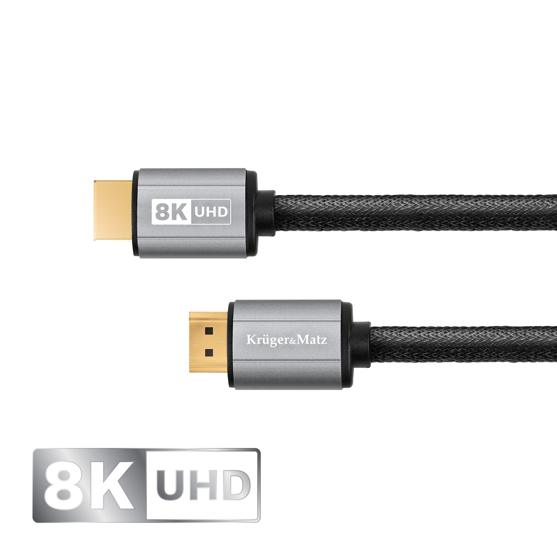 

Kabel HDMI-HDMI 2.1 8K 1,8 m Kruger&Matz (1LL)