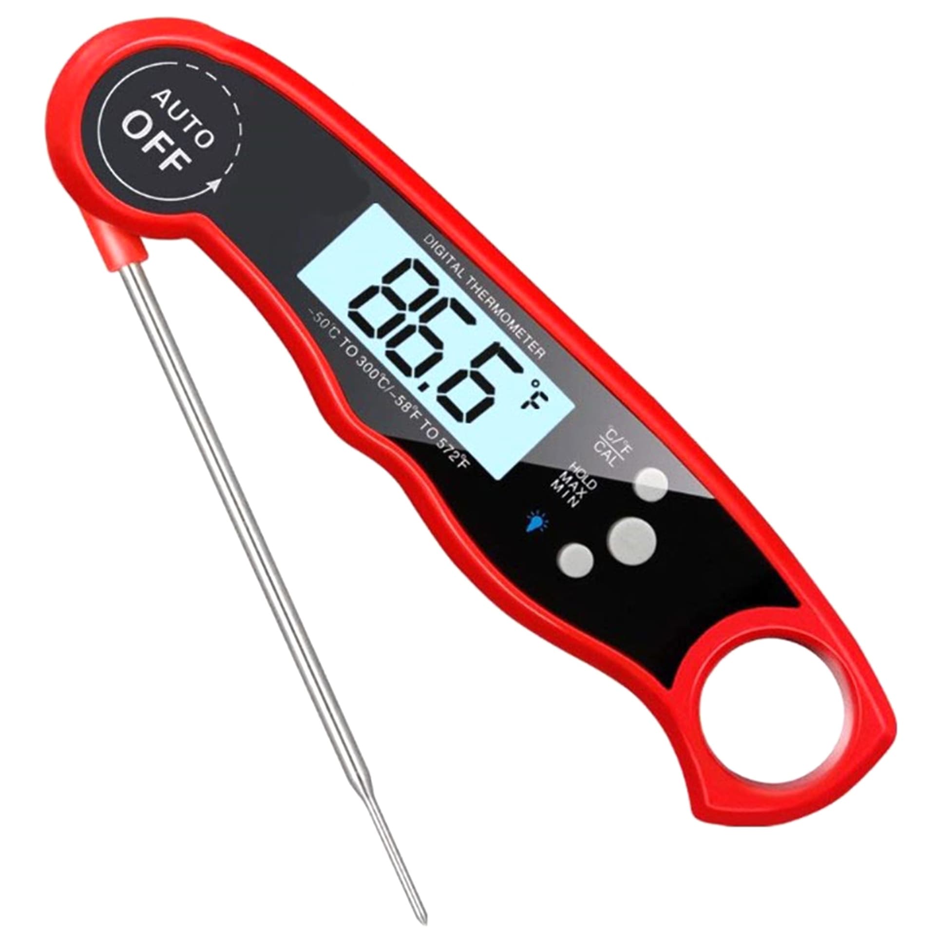 

AG254H Termometr szpilkowy lcd czerwony