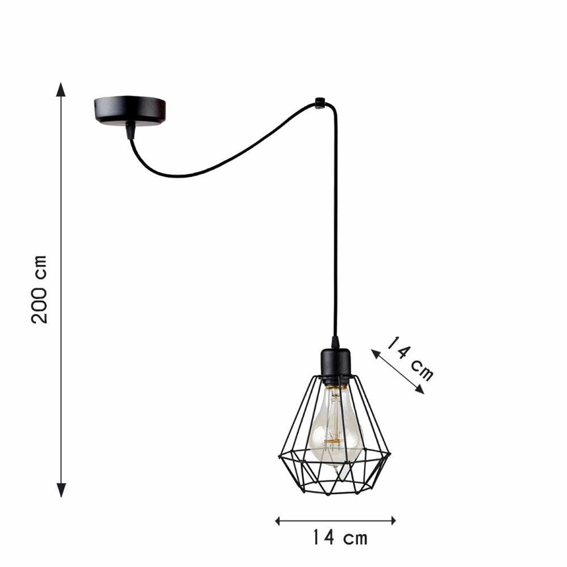

Lampa wisząca Singolo Ragno Diamante