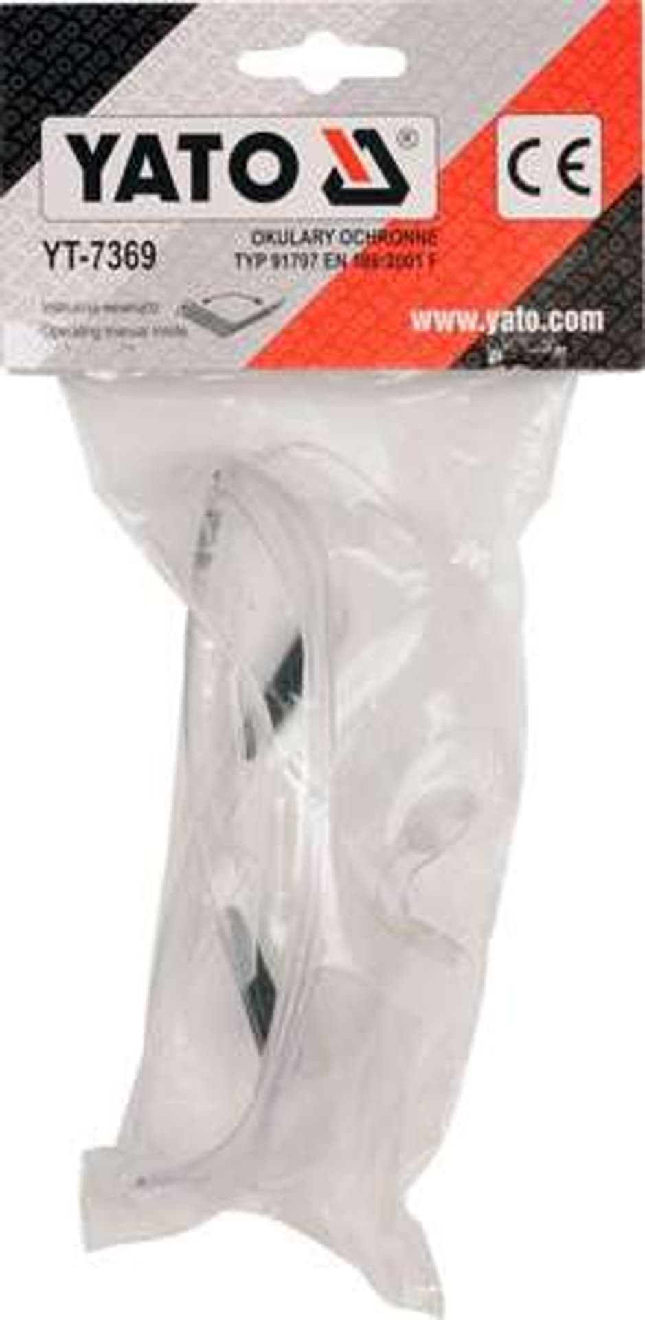 

OKULARY OCHRONNE BEZBARWNE TYP 91797