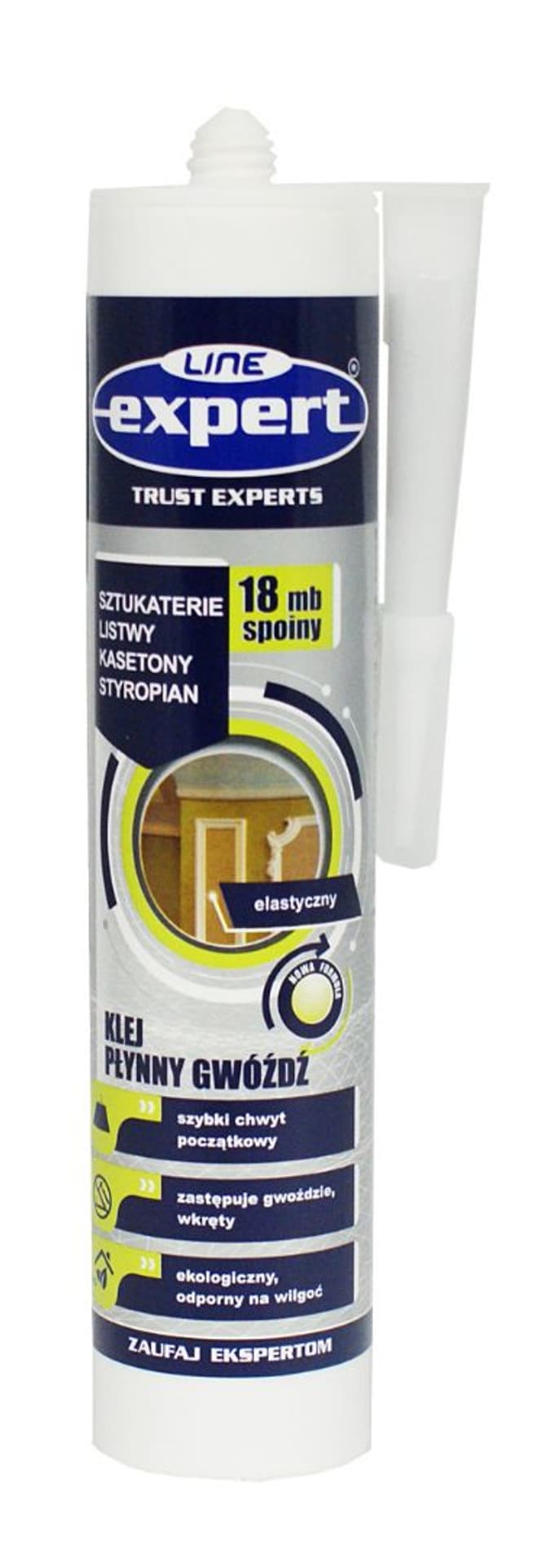 

KLEJ MONTAŻOWY EXPERT PŁYNNY GWÓŹDŹ 280ML