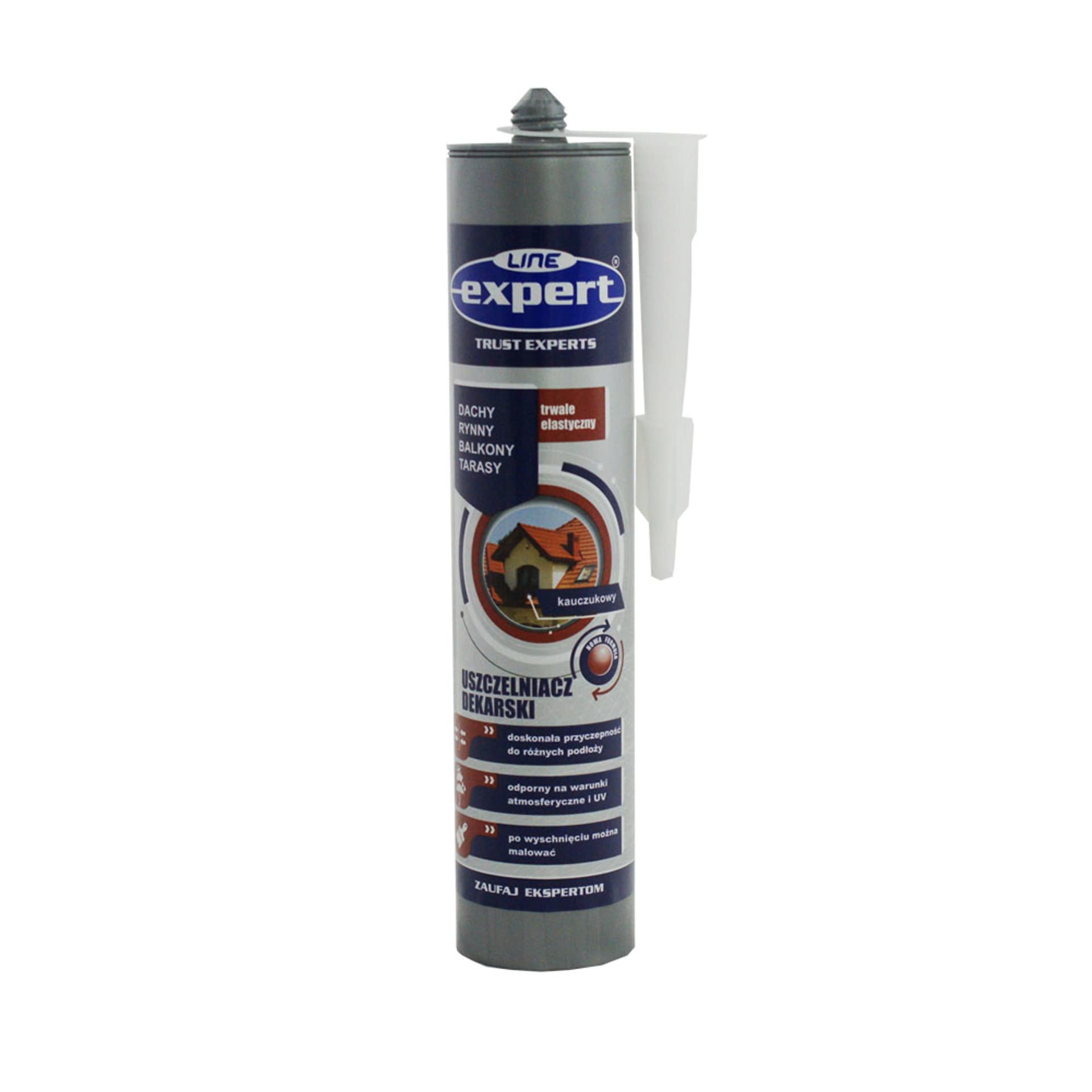 

USZCZELNIACZ DEKARSKI KAUCZUKOWY EXPERT BEZBARWNY 280ML