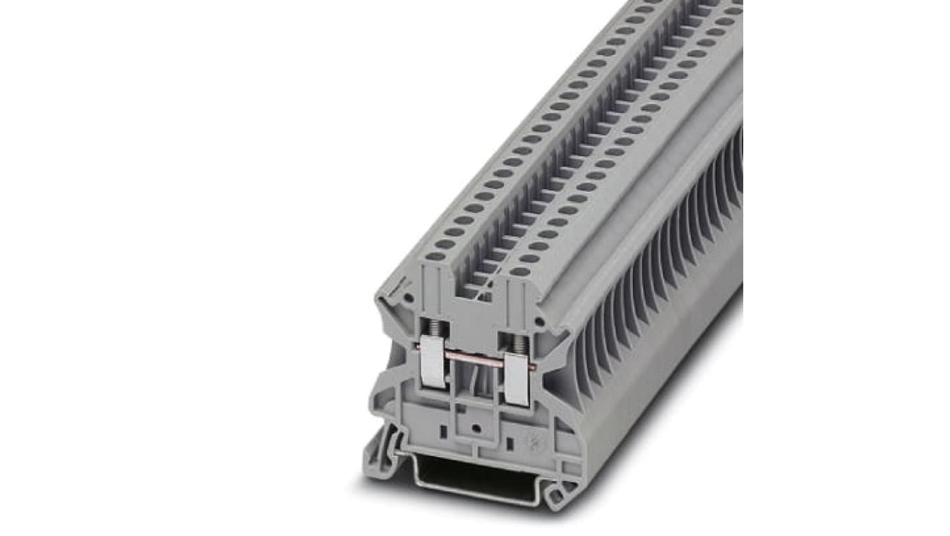 

Złączka zaciskowa/szynowa 2-przewodowa 0,14-4mm2 szara UT 2,5 3044076