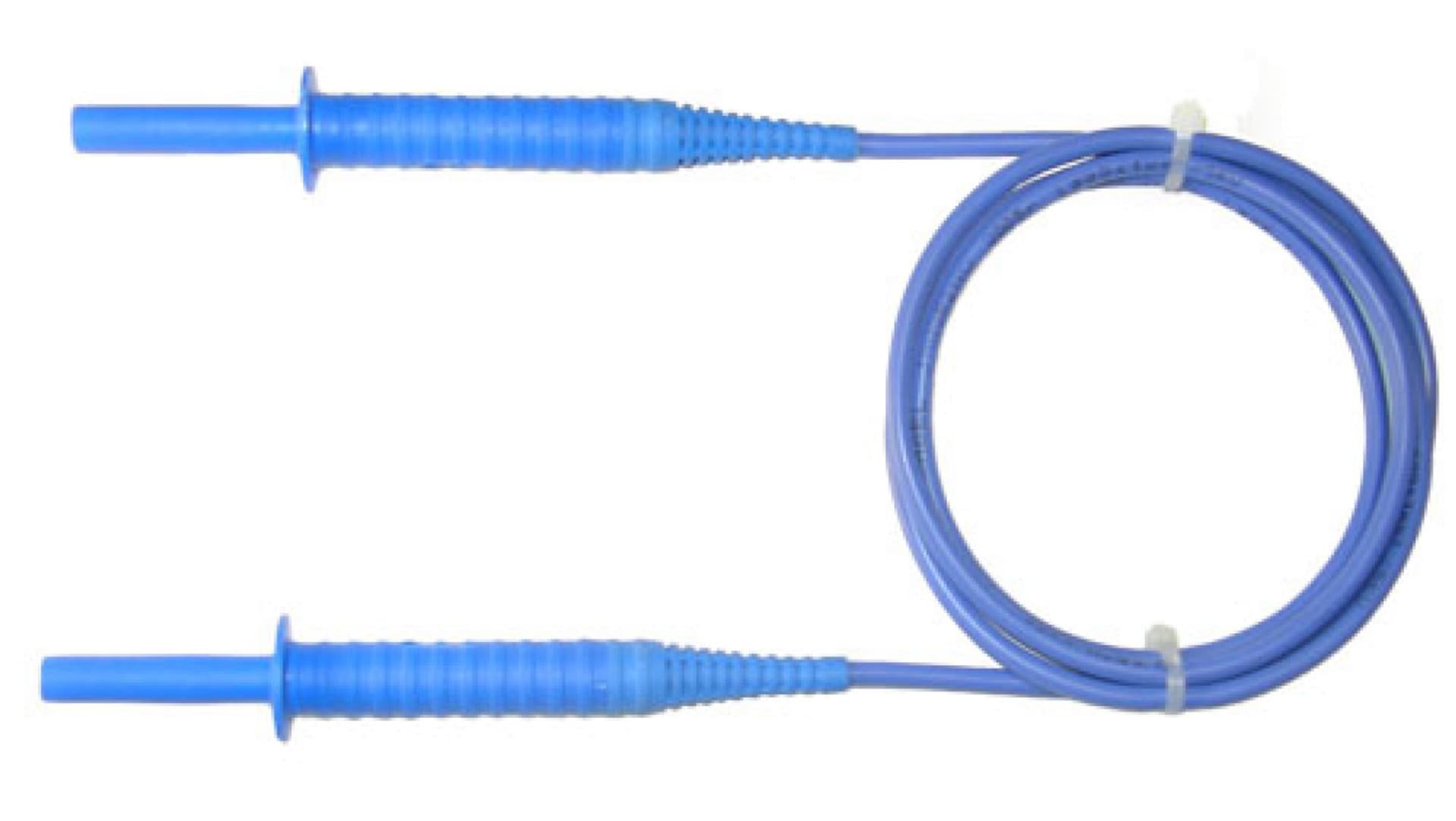 

Przewód pomiarowy 1,8m niebieski 5kV /wtyki bananowe/ WAPRZ1X8BUBB