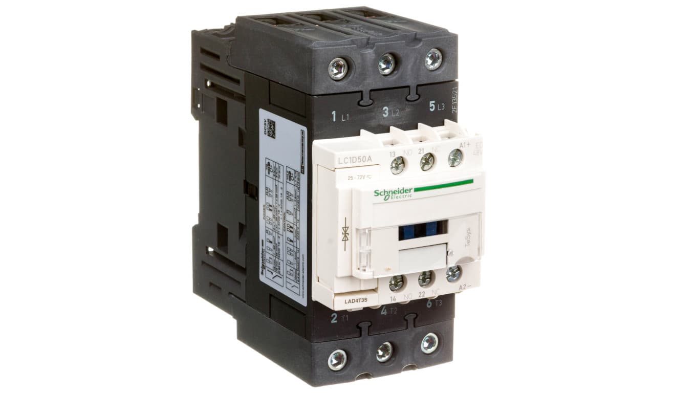 

Stycznik mocy 50A 3P 48V DC 1Z 1R (EVK) LC1D50AED, Evk) lc1d50ae