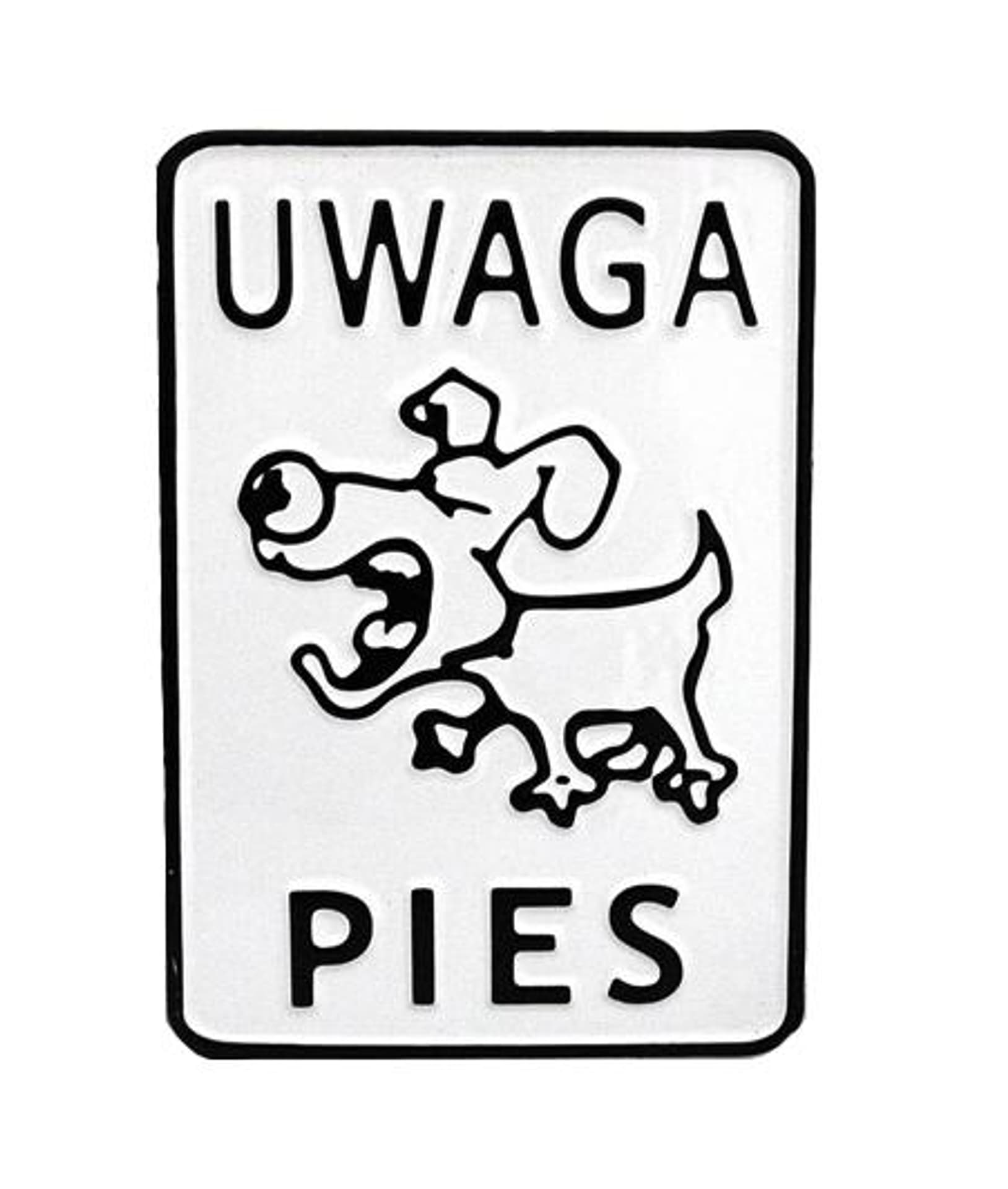 

TABLICA 15*20CM UWAGA PIES
