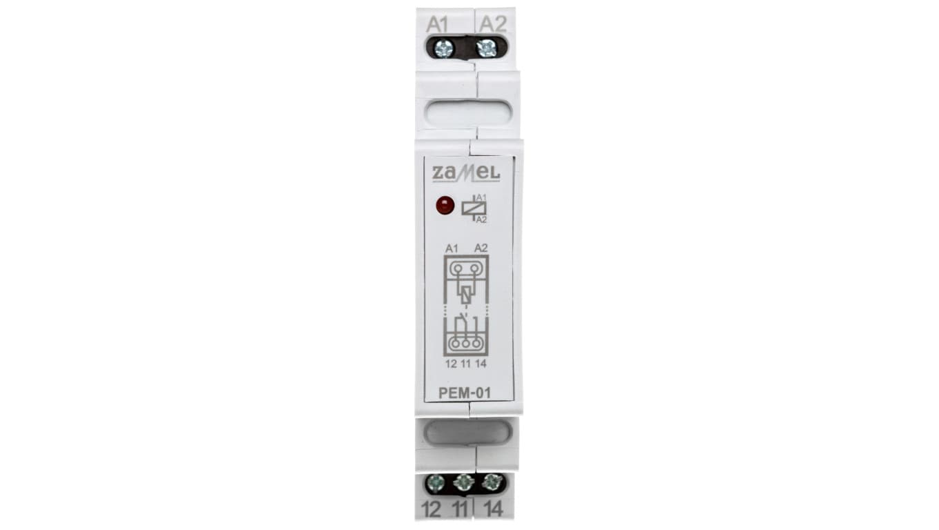 

Przekaźnik eletromagnetyczny 230V AC/DC 16A PEM-01/230 EXT10000094