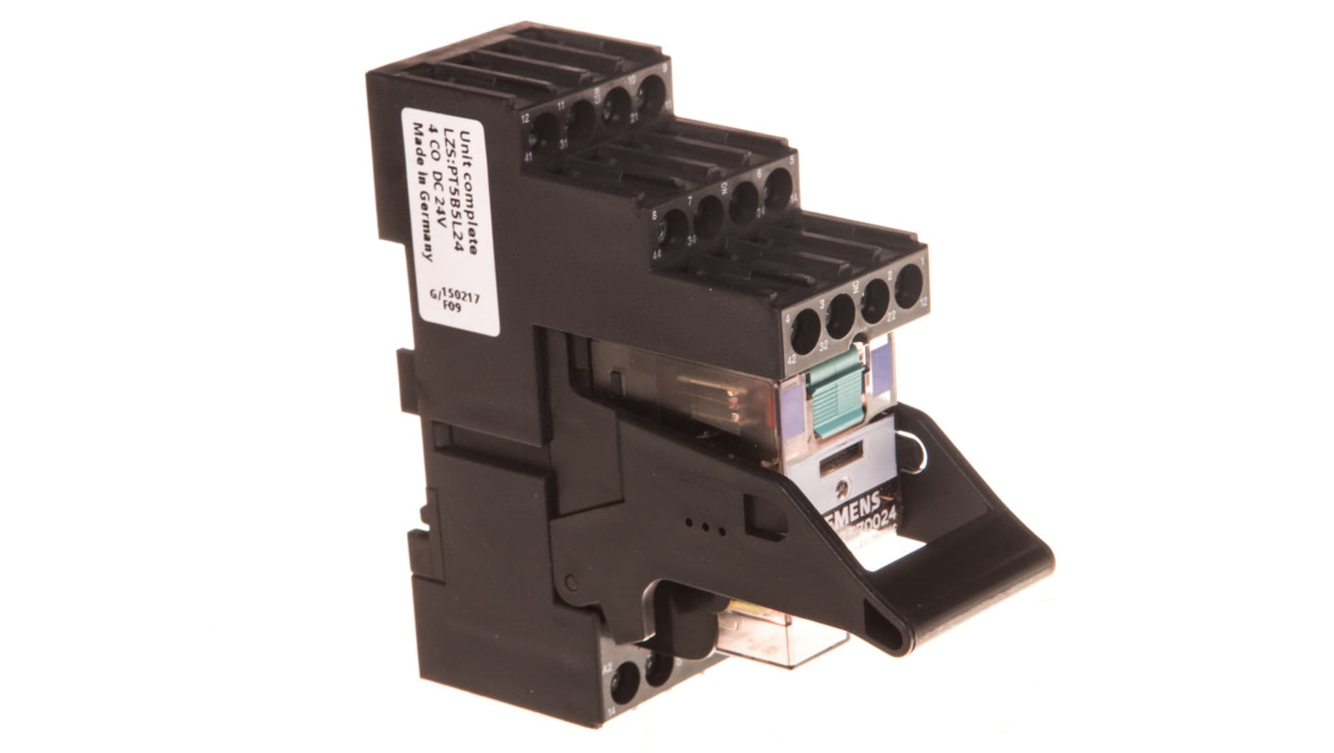 

Przekaźnik przemysłowy 4P 4A 24V DC z LED izolacja logiczna 3,5mm LZS:PT5B5L24