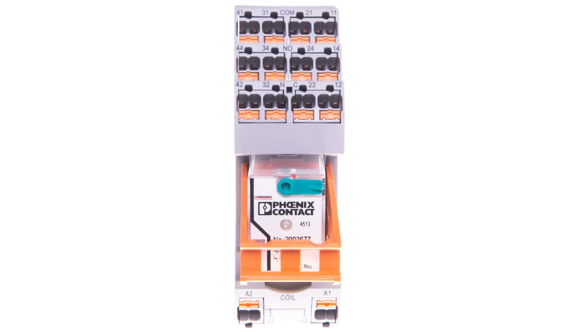 

Przekaźnik interfejsowy z zaciskami push-in 4P 6A 24V DC RIF-2-RPT-LDP-24DC/4X21 2903308