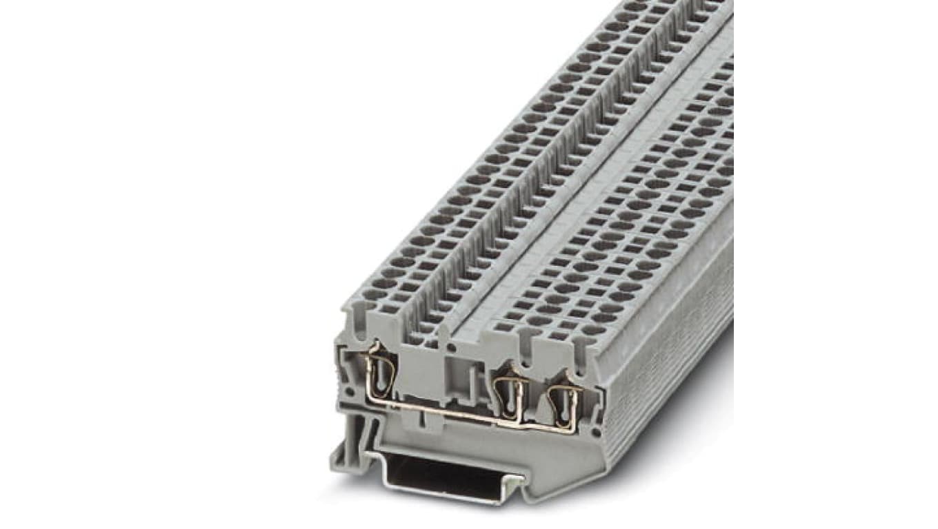 

Złączka szynowa 3-przewodowa 0,08-4mm2 szara ST 2,5-TWIN 3031241