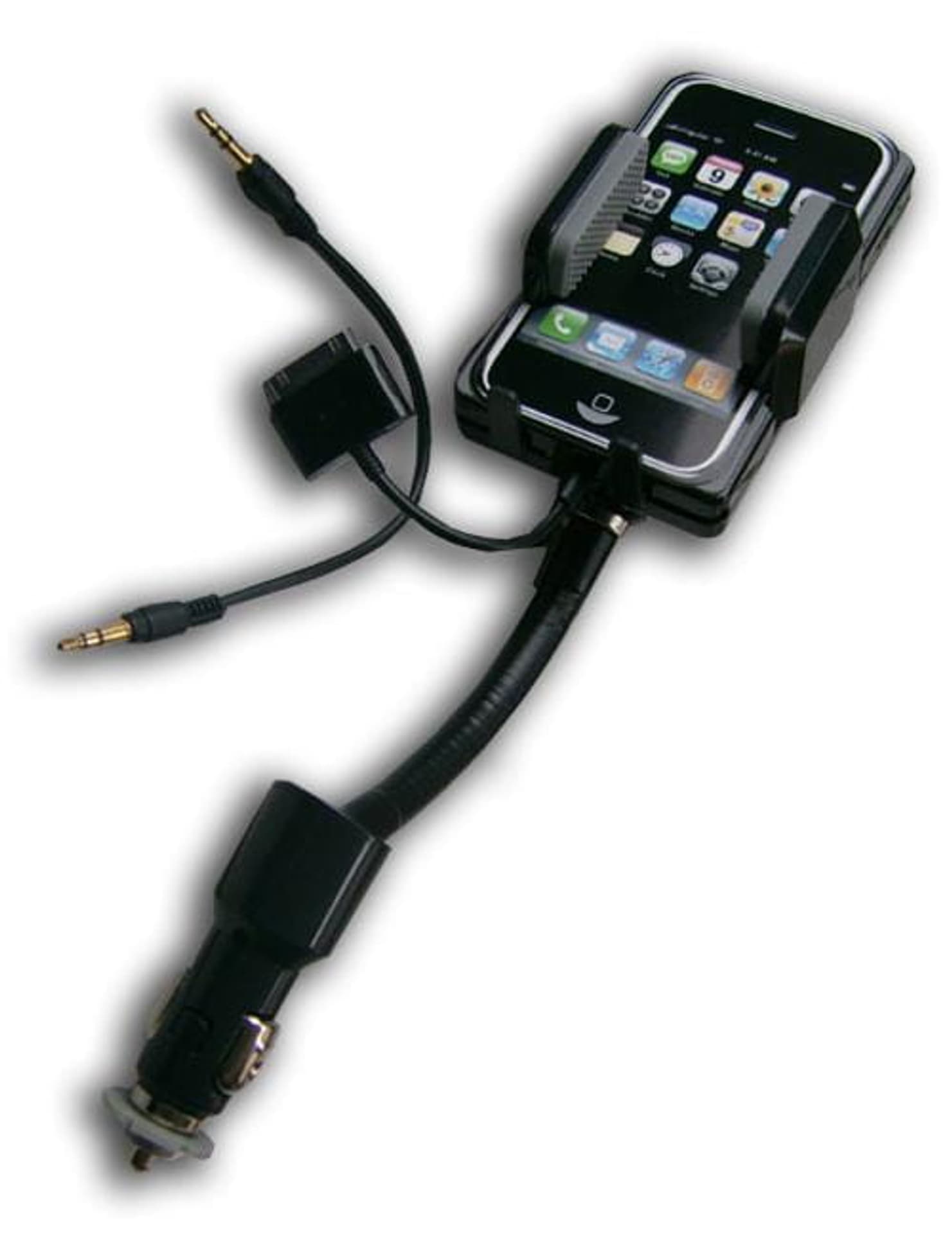 

Uchwyt Allkit. Ładowarka USB transmiter FM iPhone, 3G, iPod