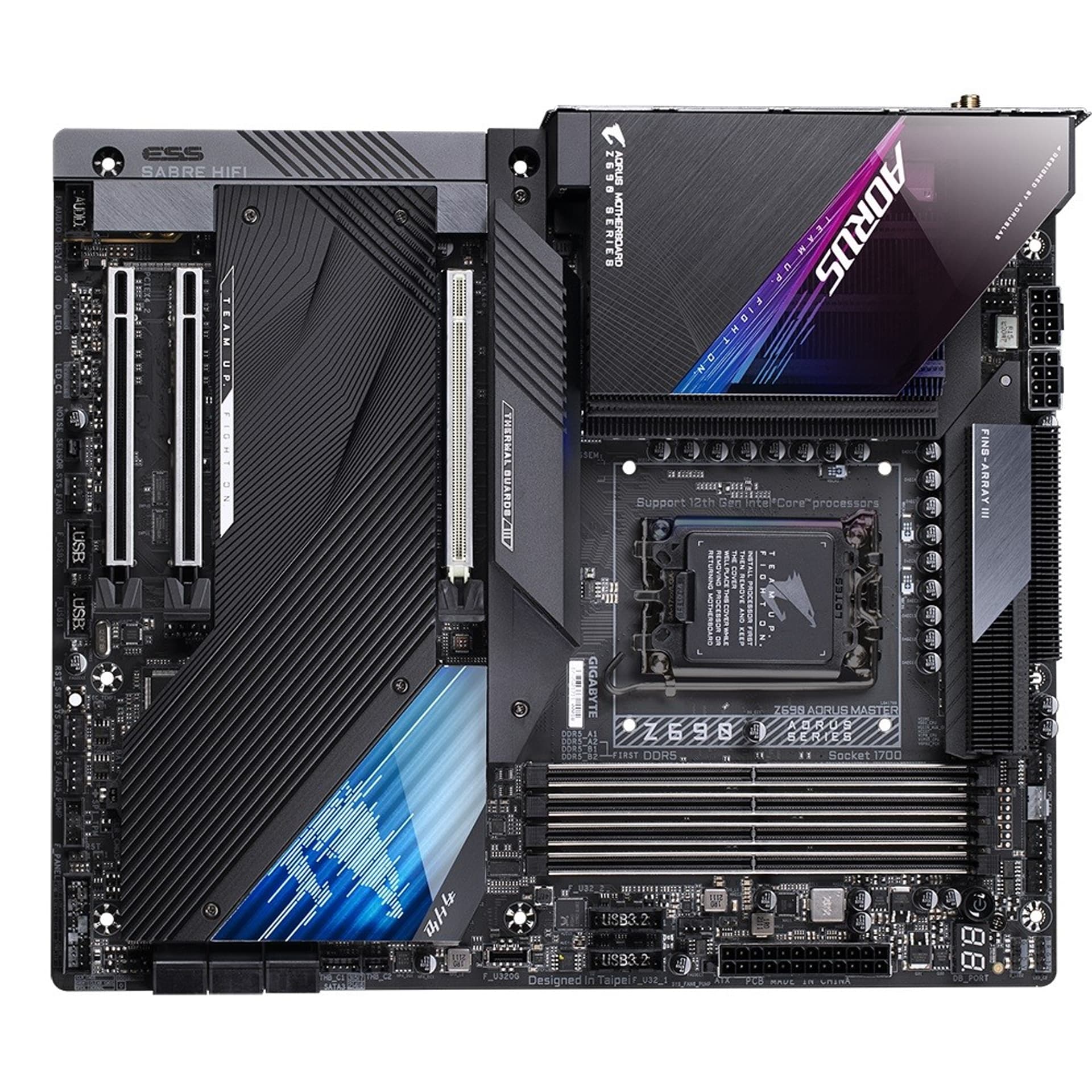 

Płyta główna Z690 AORUS MASTER s1700 4DDR5 DP M.2 ATX