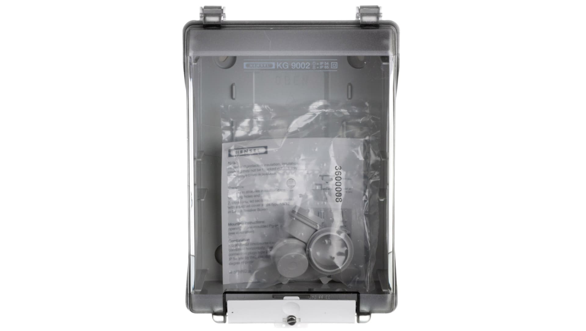 

Obudowa pusta 168x253x115mm KG 9002 IP 65 EDK/AKM 3300140