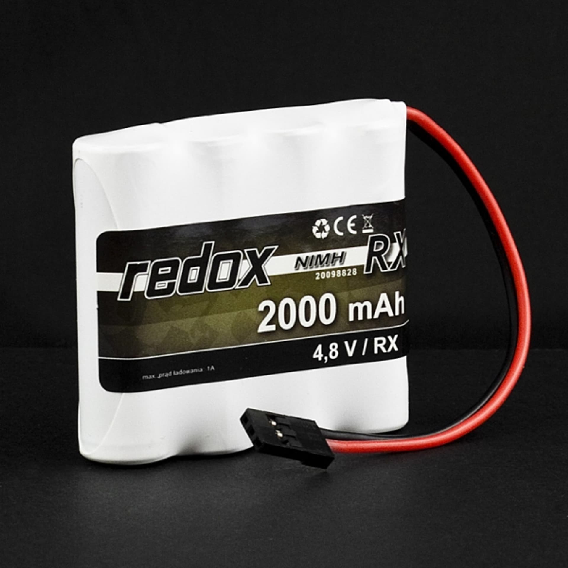 

Pakiet NiMH Redox RX-Pack 4,8V 2000 mAh [płaski]