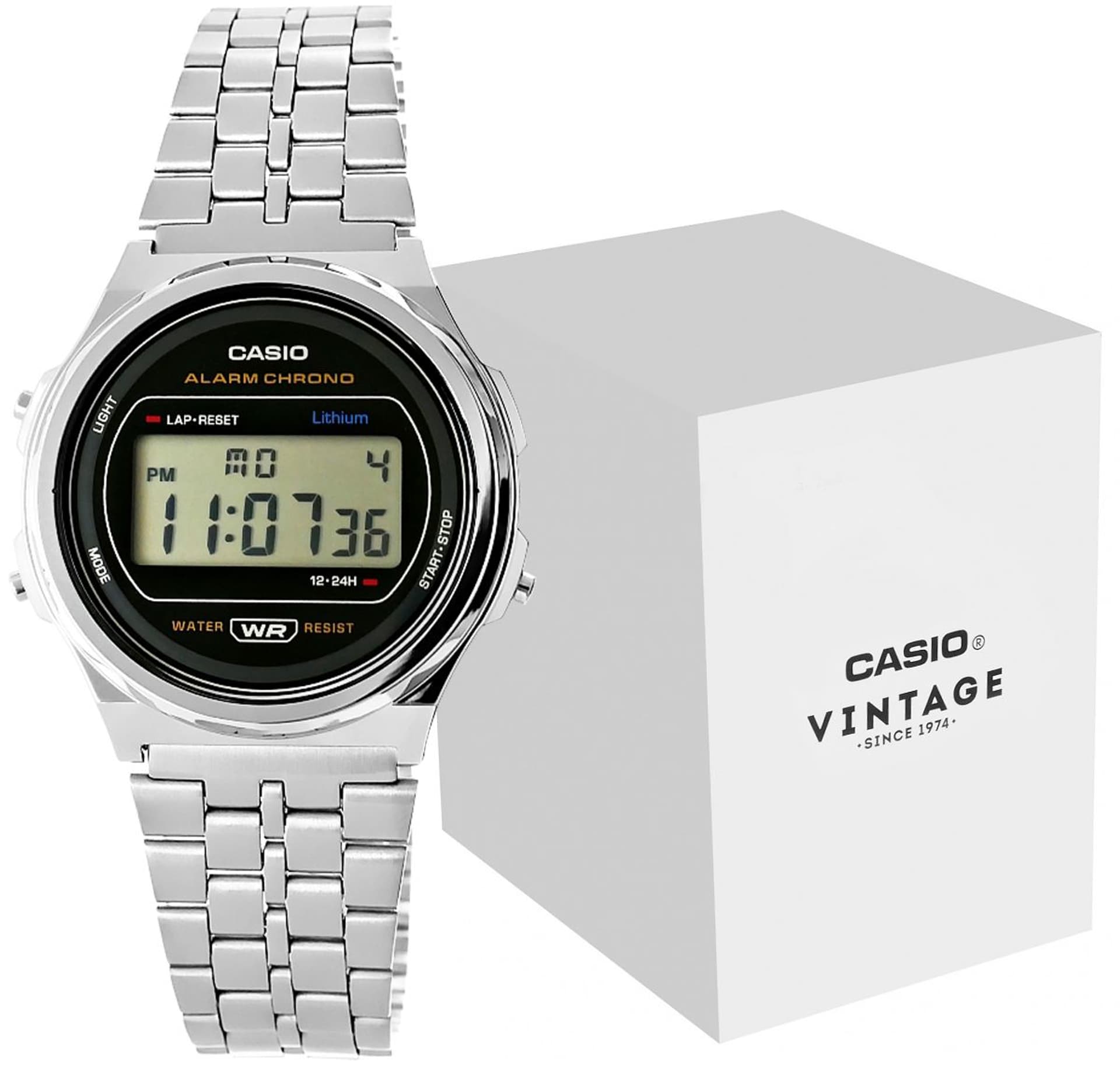 

Zegarek Damski CASIO A171WE-1AEF + BOX