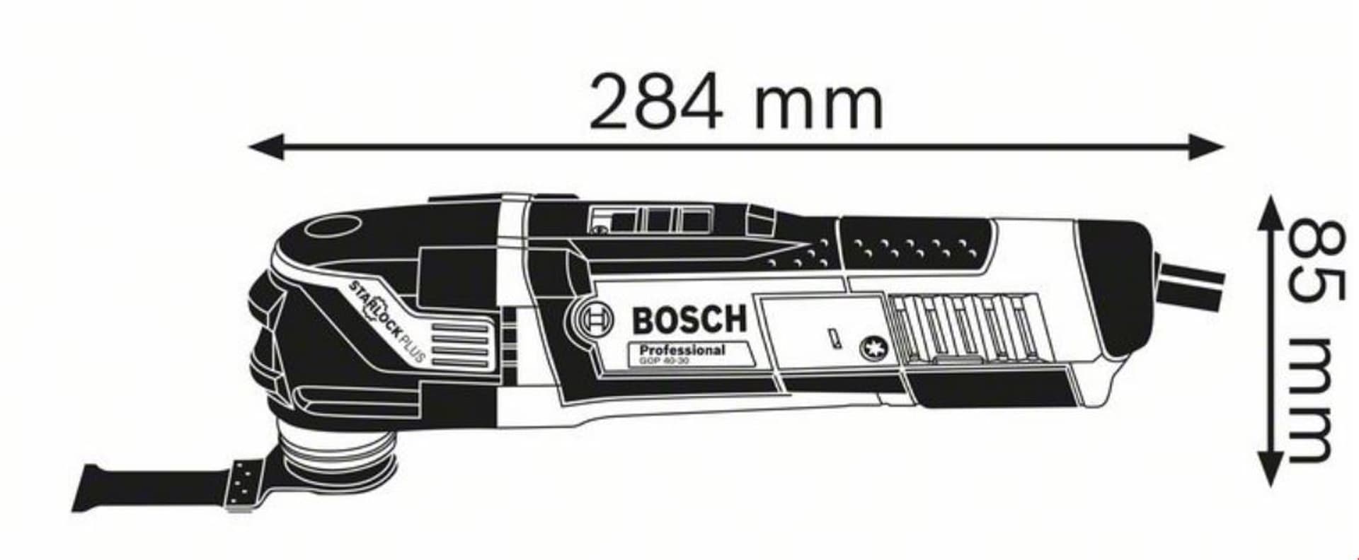 

NARZĘDZIE WIELOFUNKCYJNE GOP 40-30 400W L-BOXX+ACC