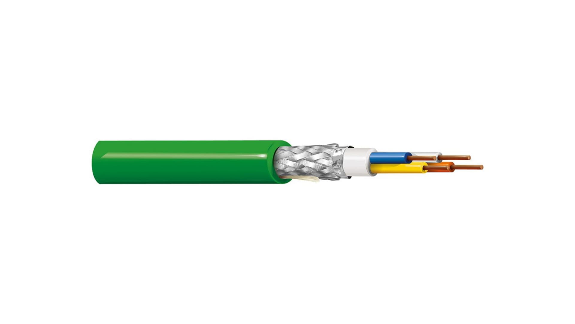 

Kabel PROFINET 4x22AWG kat.5e PVC drut zielony BL-70006E.01B100 /100m/