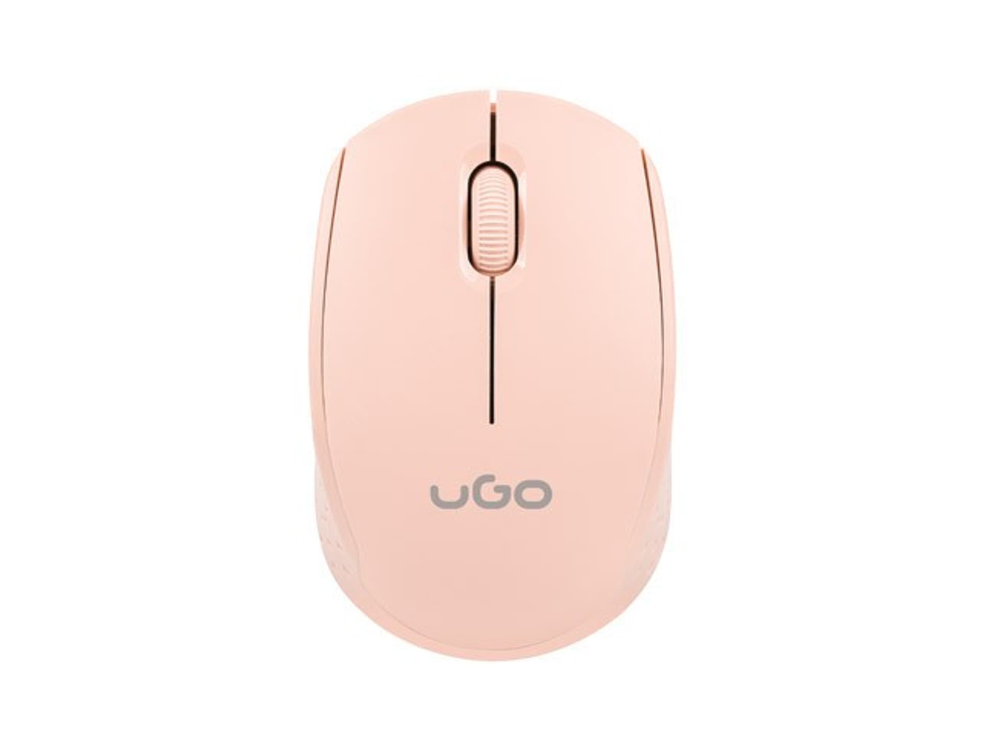 

Mysz bezprzewodowa Pico MW100 1600DPI Różowa