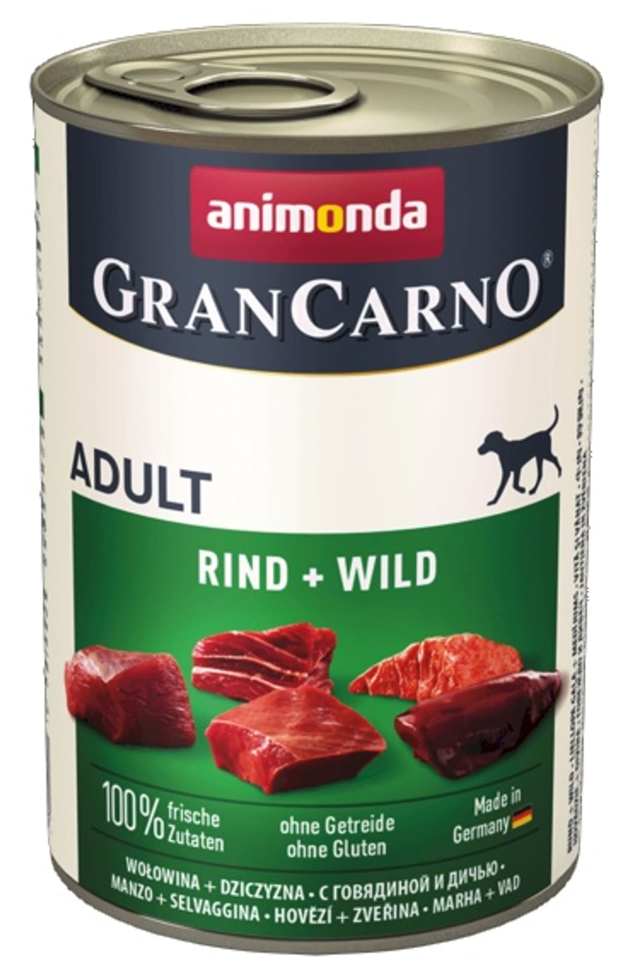 

ANIMONDA Grancarno Adult smak: wołowina i dziczyzna 400g